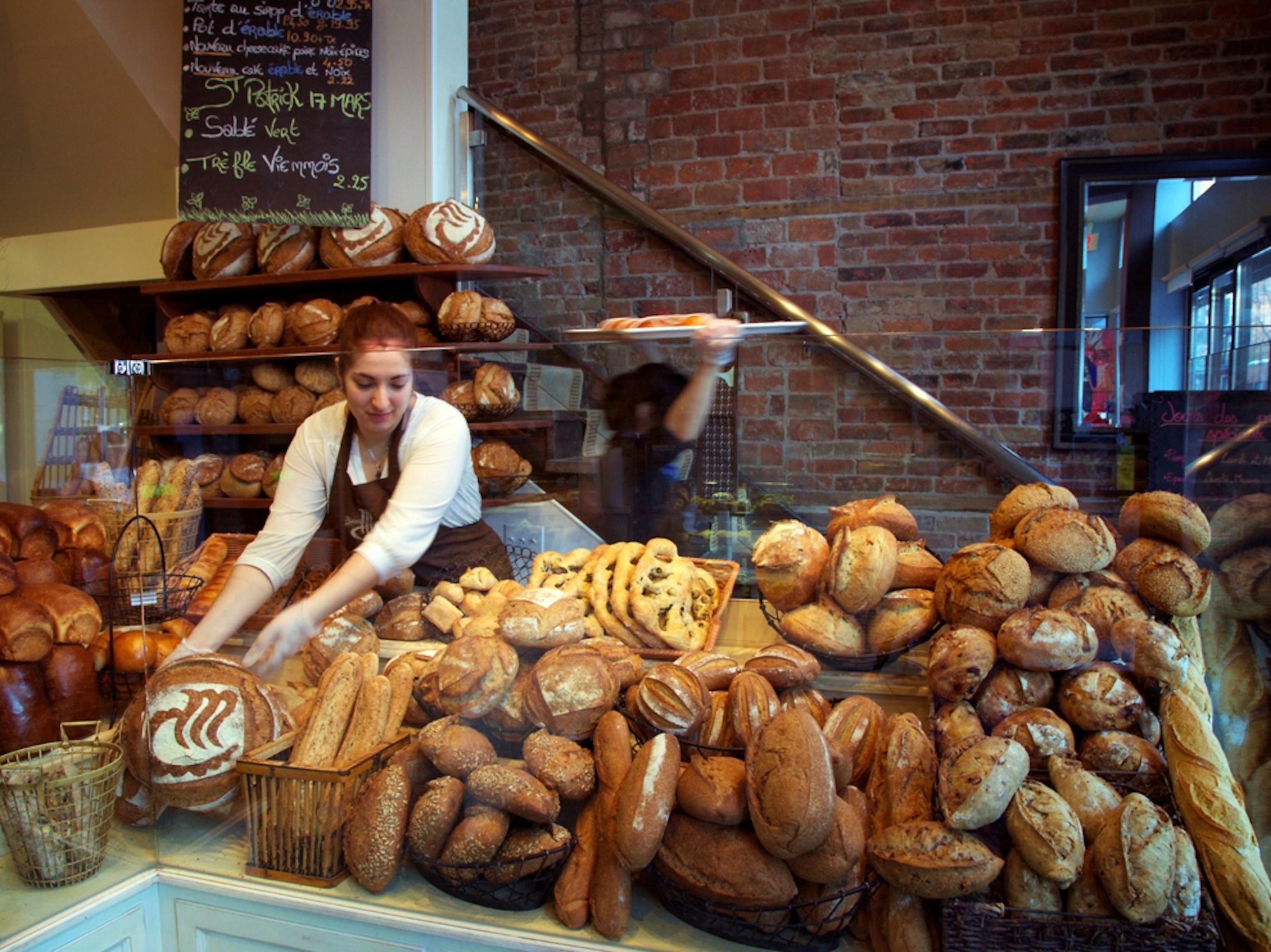 Breads at Mamie Clafoutis bakery