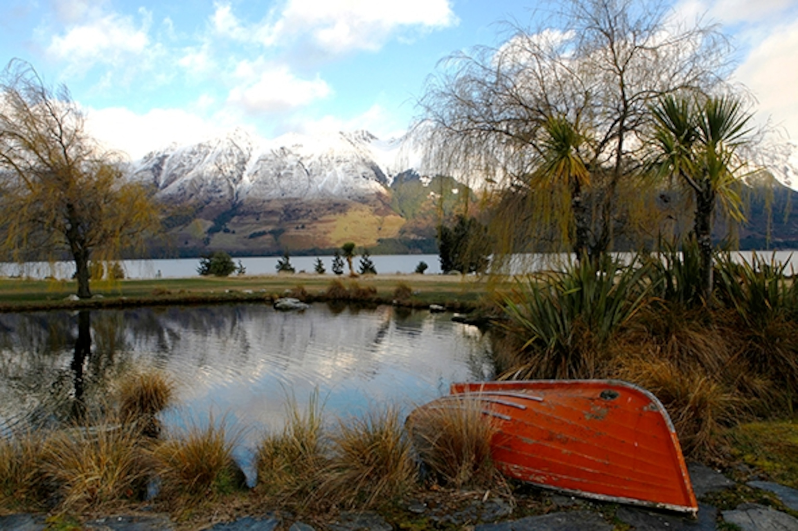 Take a scenic road trip around Lake Wakatipu to Glenorchy. (Photograph by Jill Schneider)