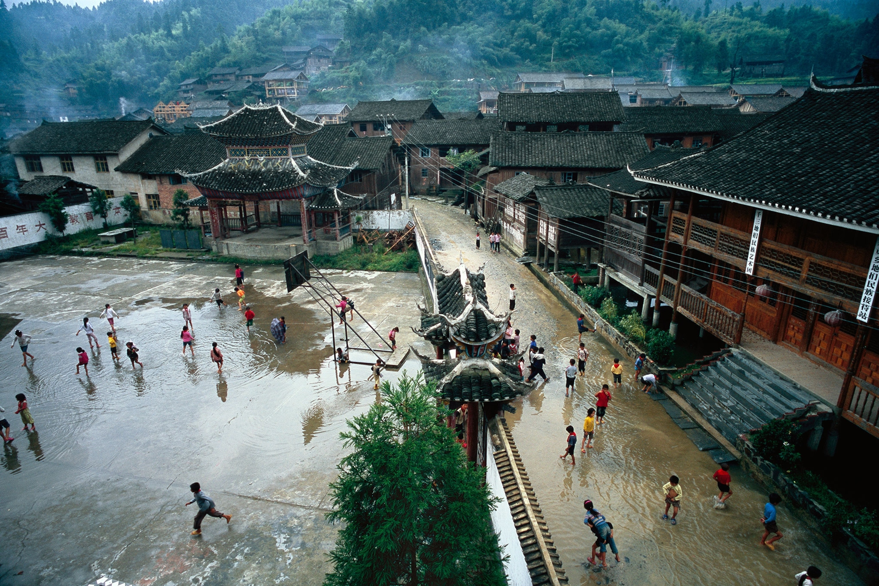 a playground in china