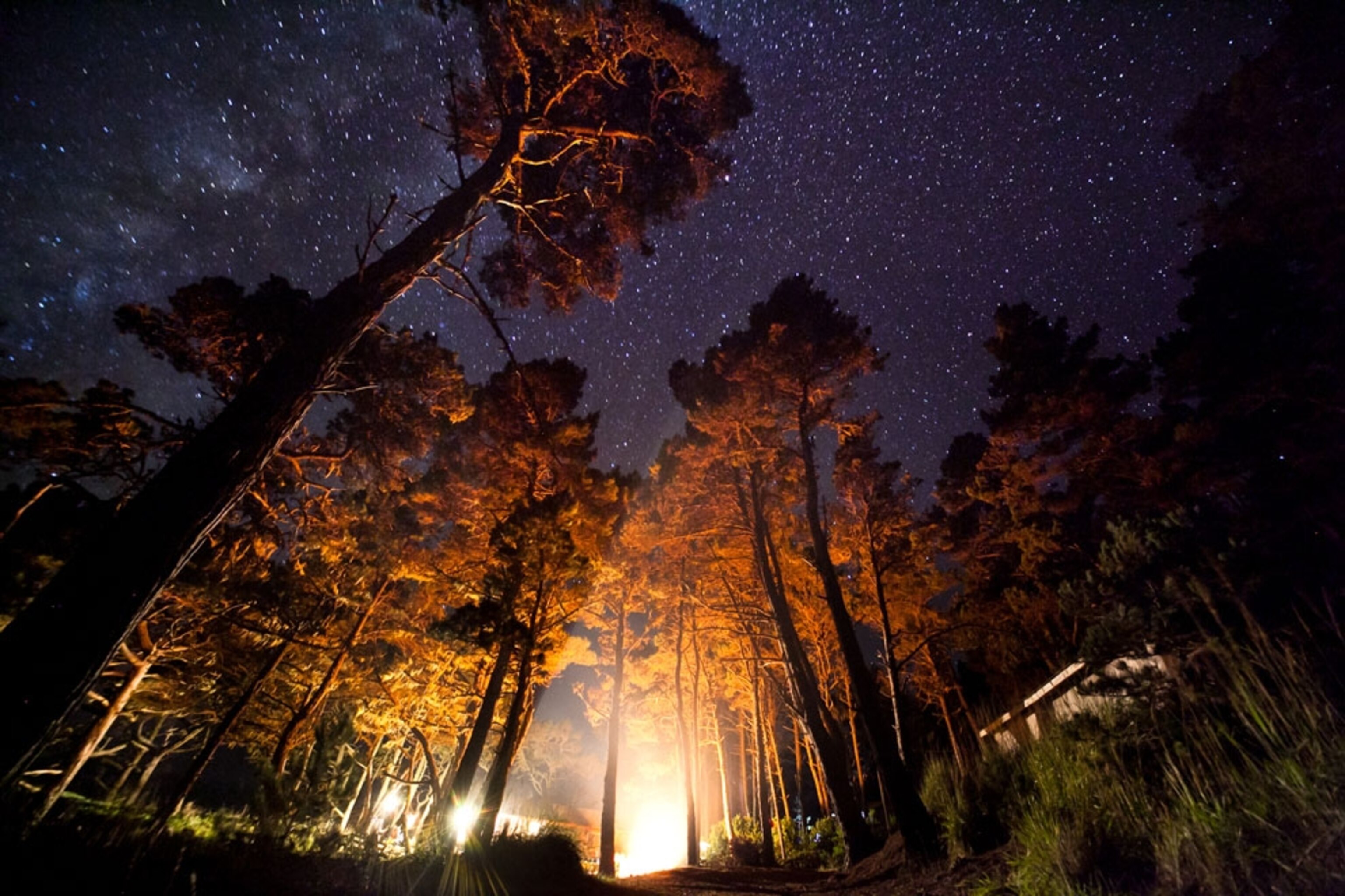 Long exposure on the coast of northern California