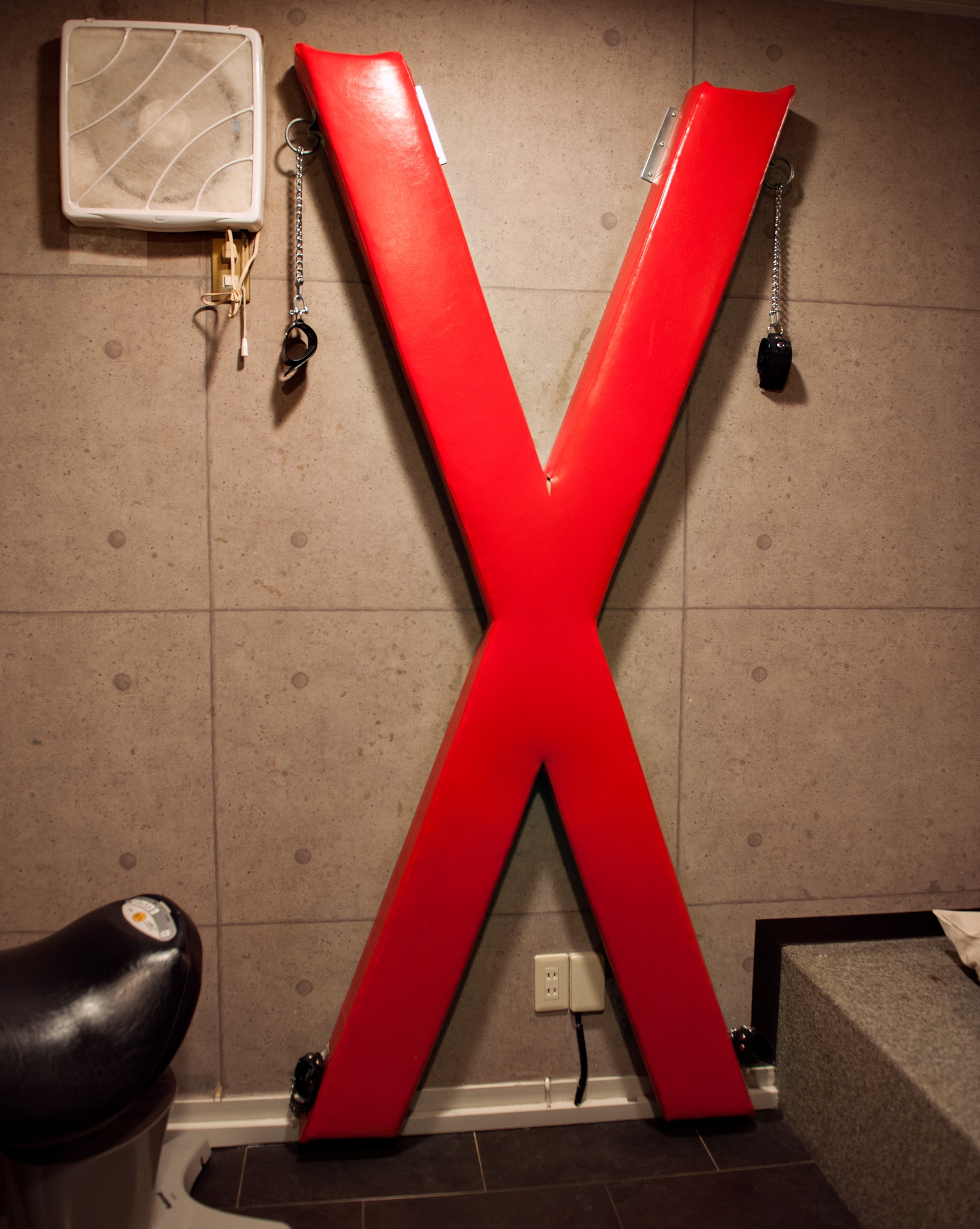 a room in the Hotel Fifteen Love, a love hotel in Tokyo, Japan