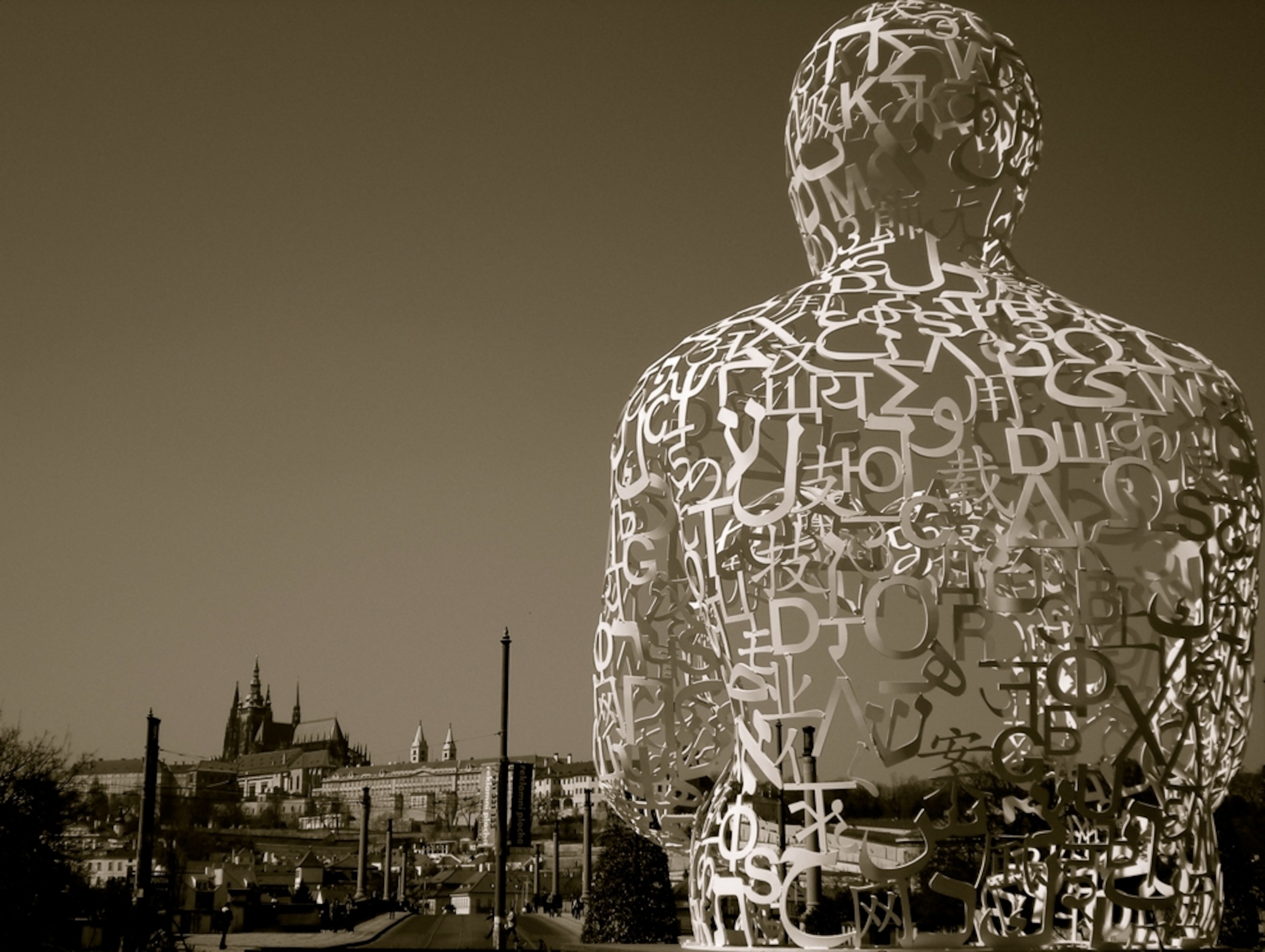 Prague Castle sculpture