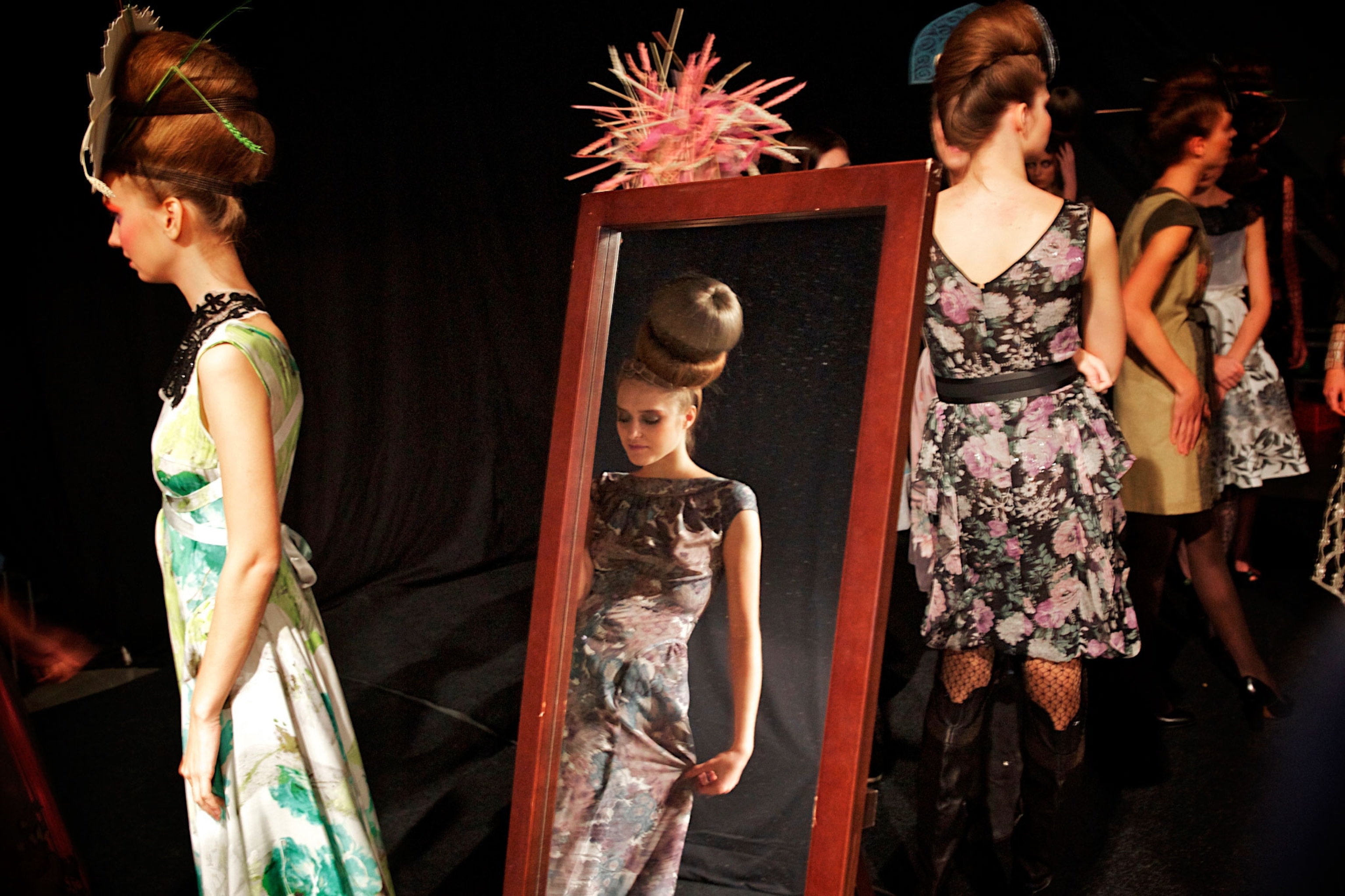 women at fashion show