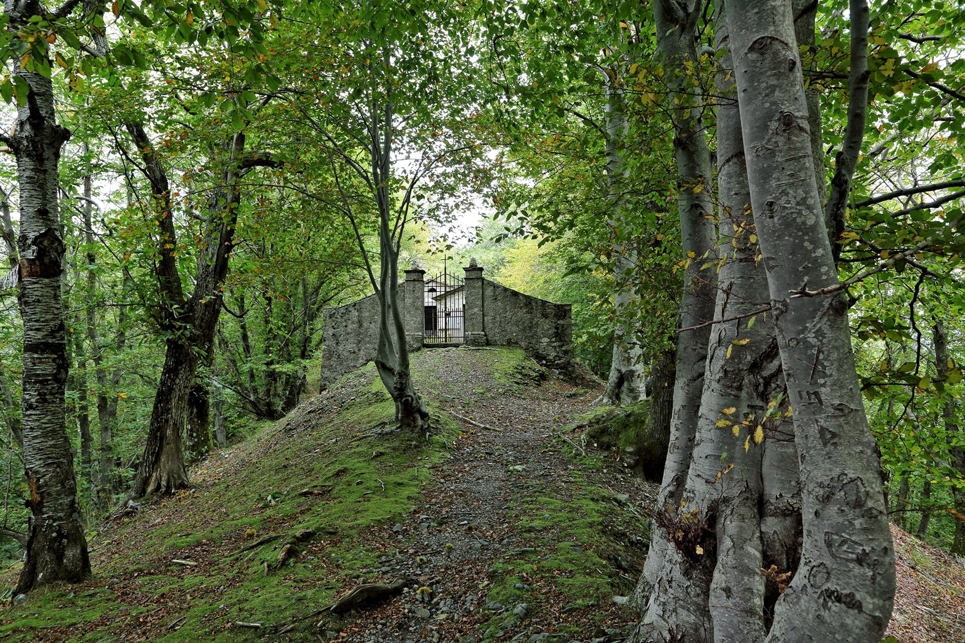 an abandoned village in Italy