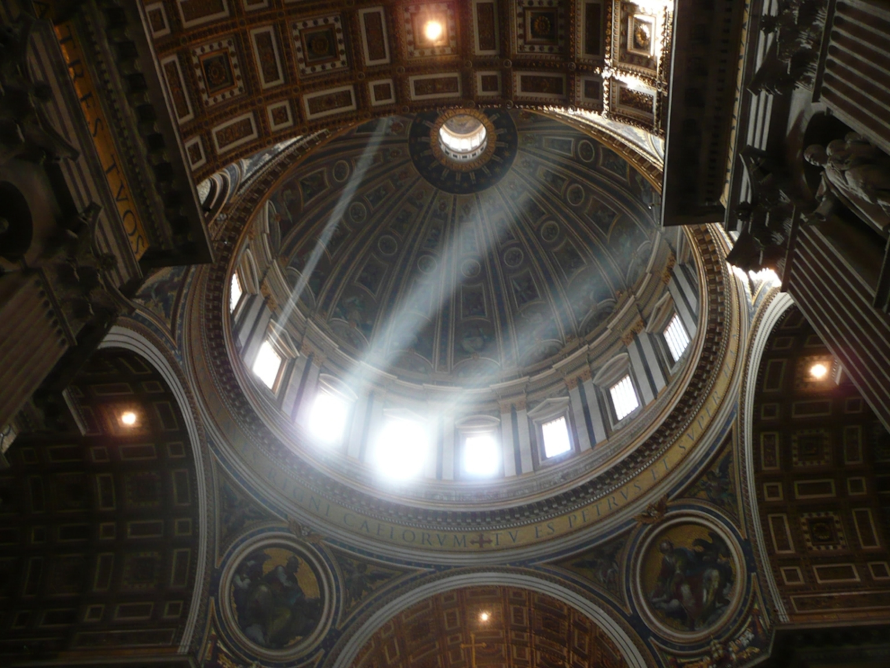 Dome at St. Peter's Basilica in Rome