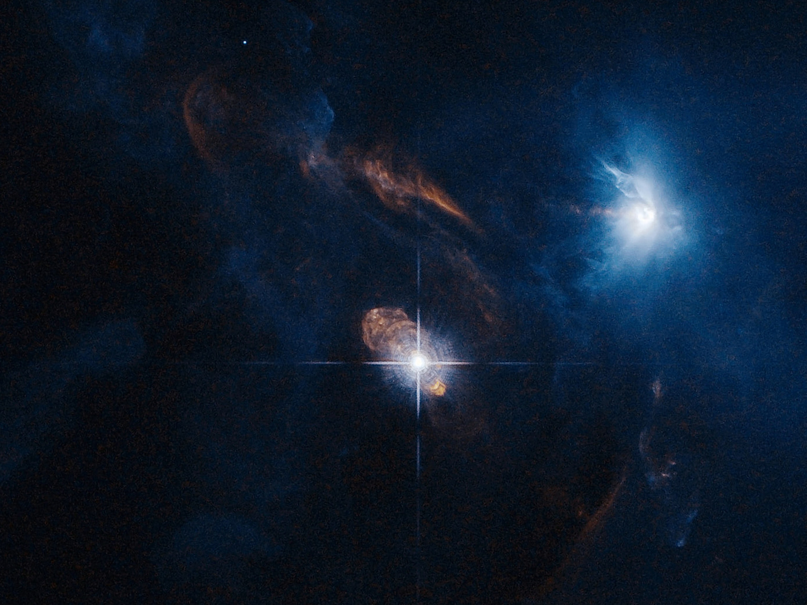 Newborn star picture - Hubble Hidden Treasures contest winner