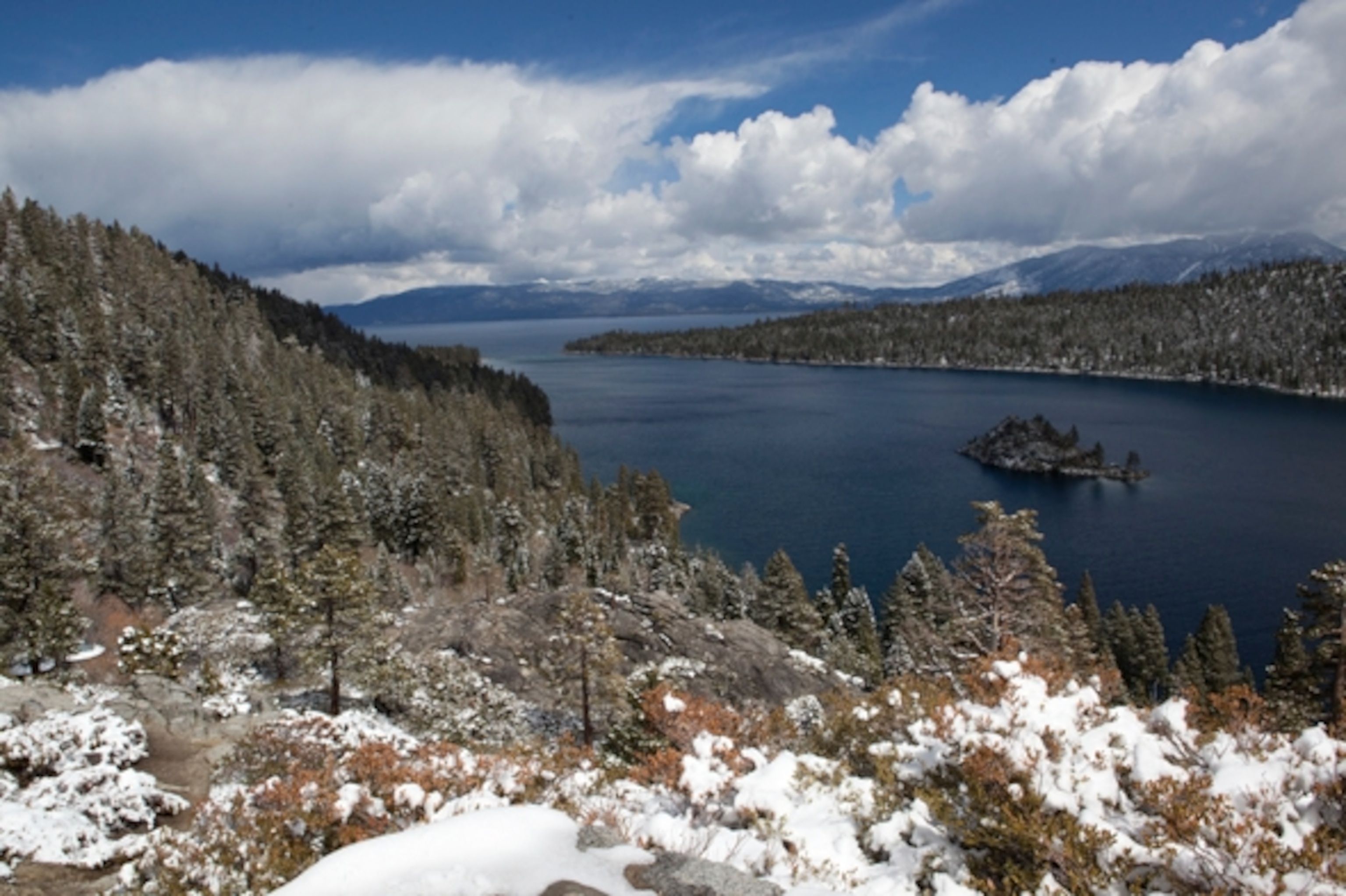 View of Emerald Bay on Lake Tahoe. (Photograph by Shannon Switzer)