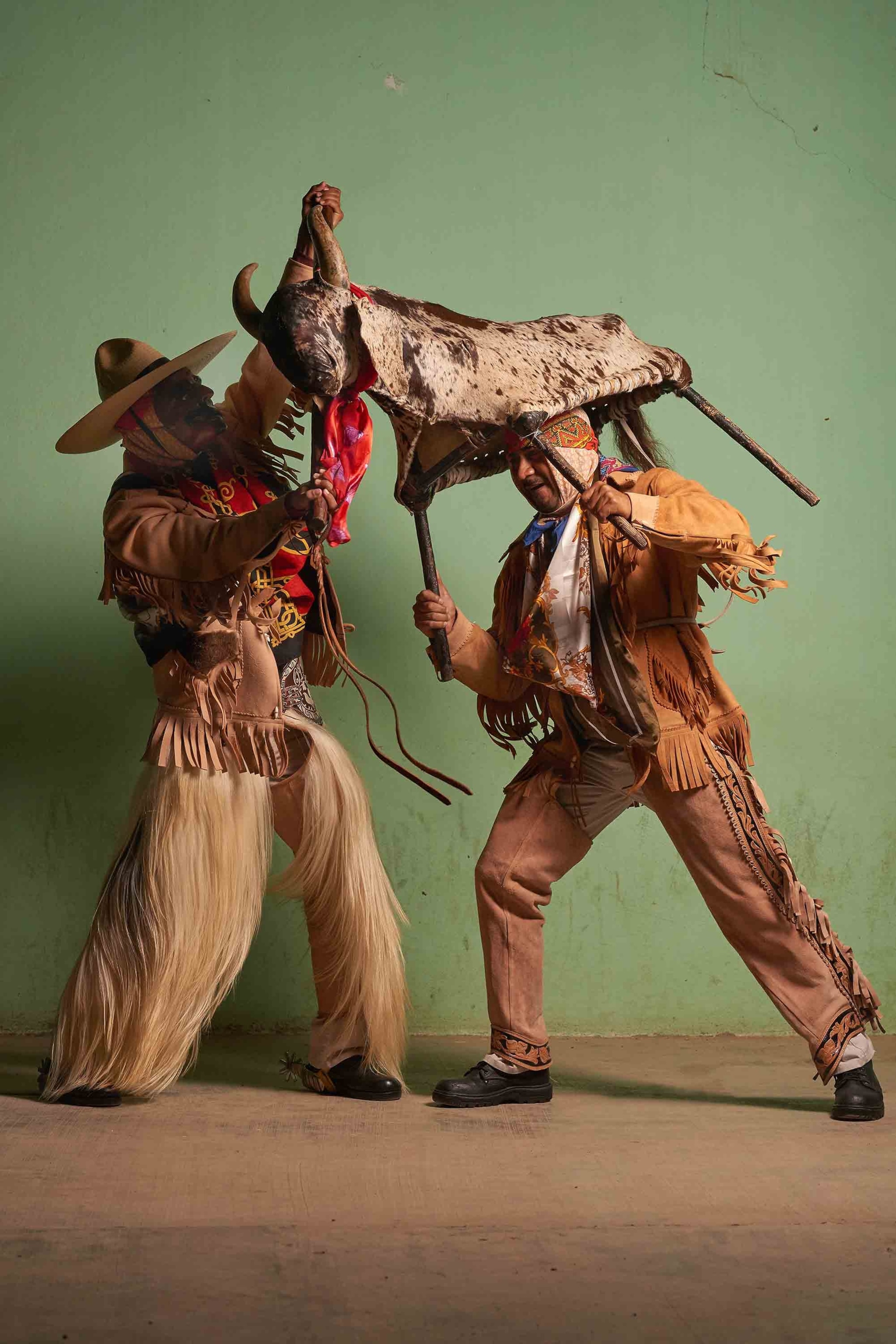 the Dance of the Blond in Oaxaca, Mexico