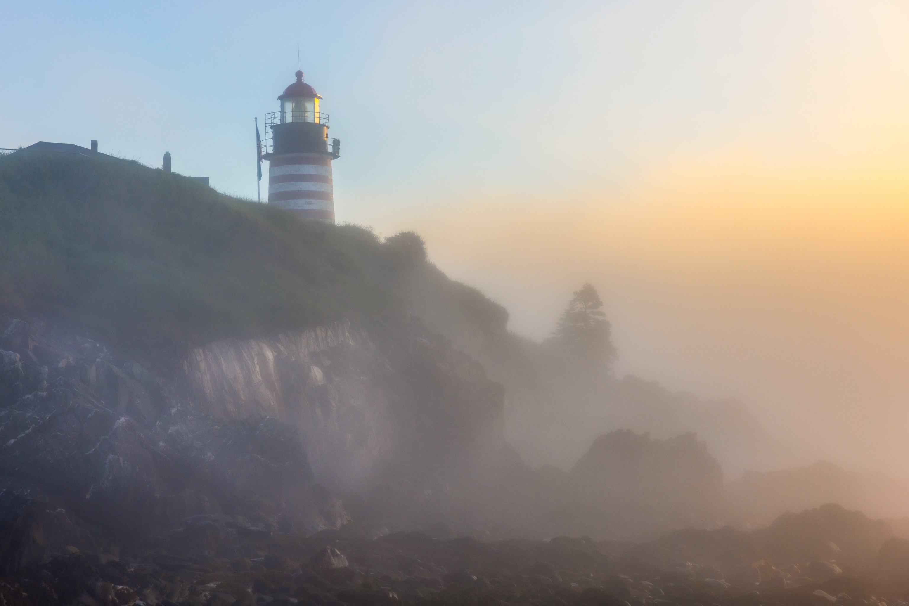 Sunrise in Maine