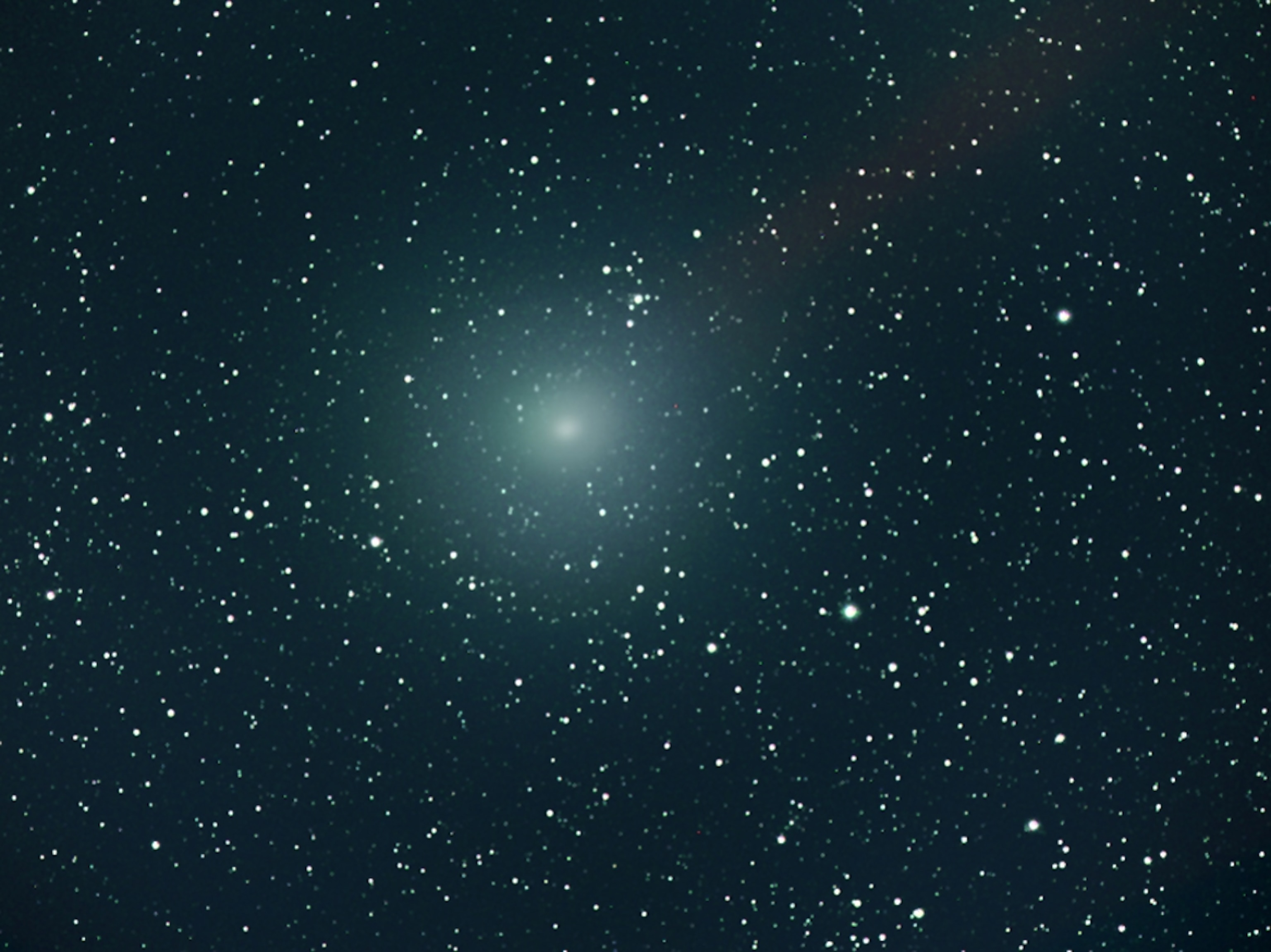 Hartley 2 comet in space
