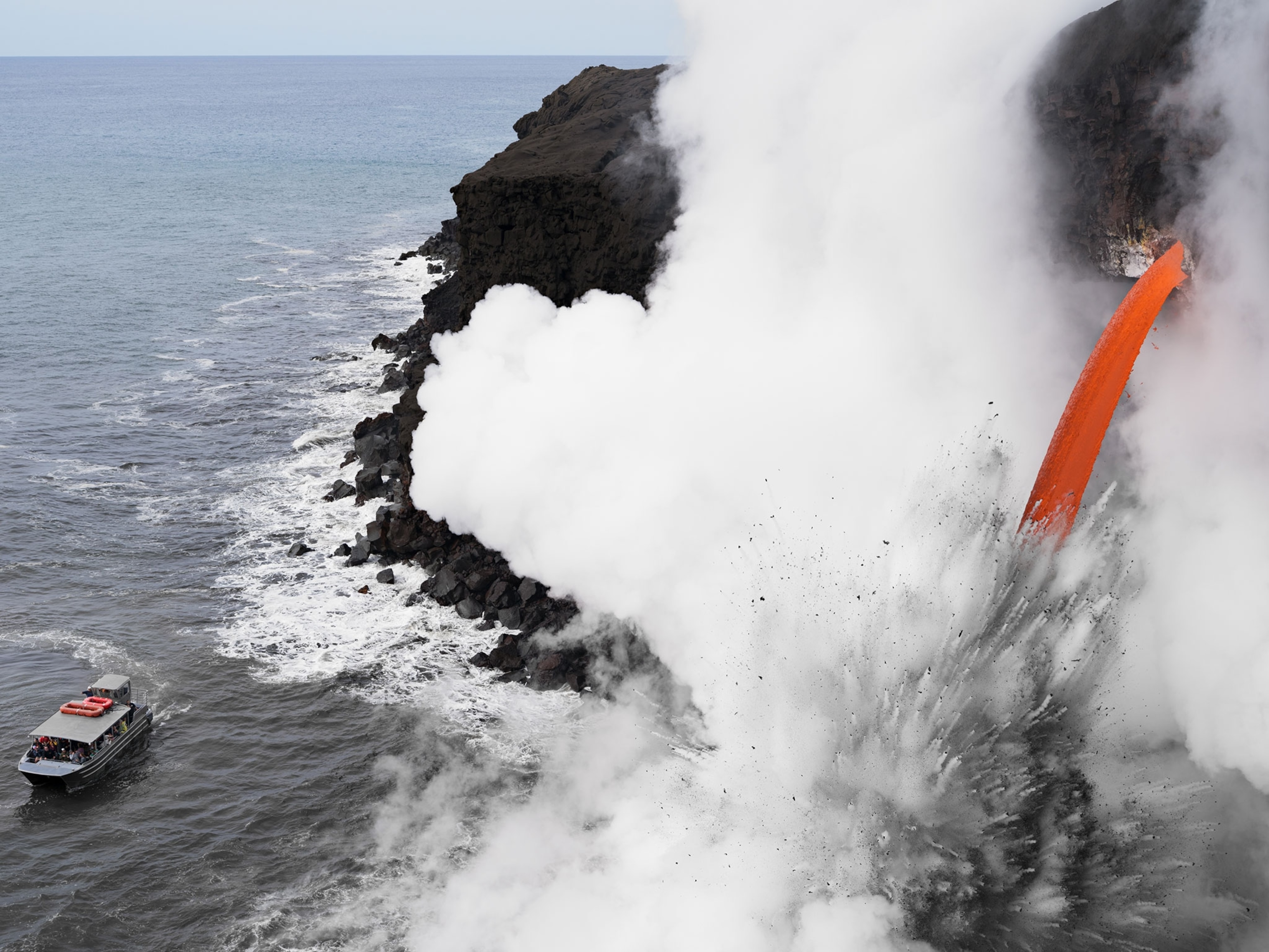 Lava Boat Tour
