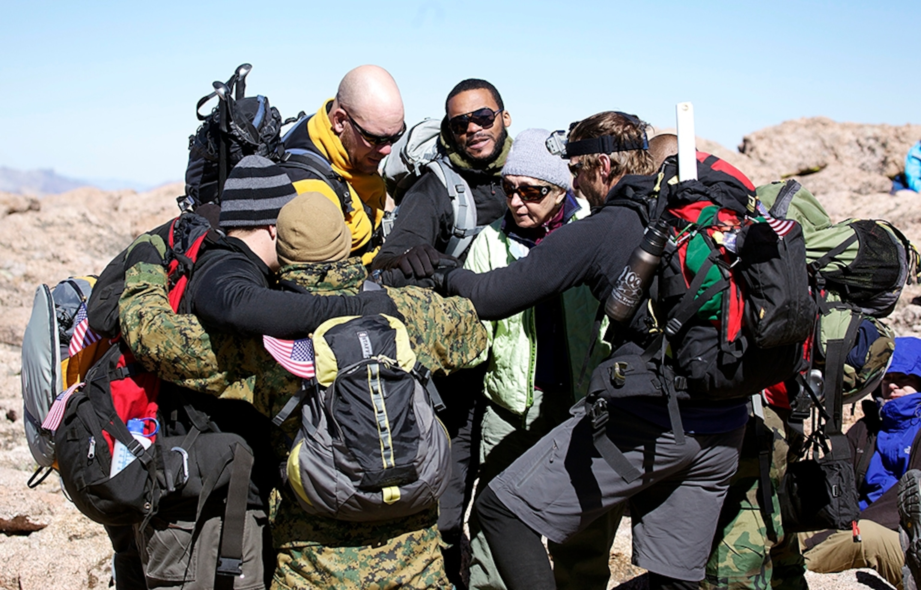 the Vet Ex 911 summit team