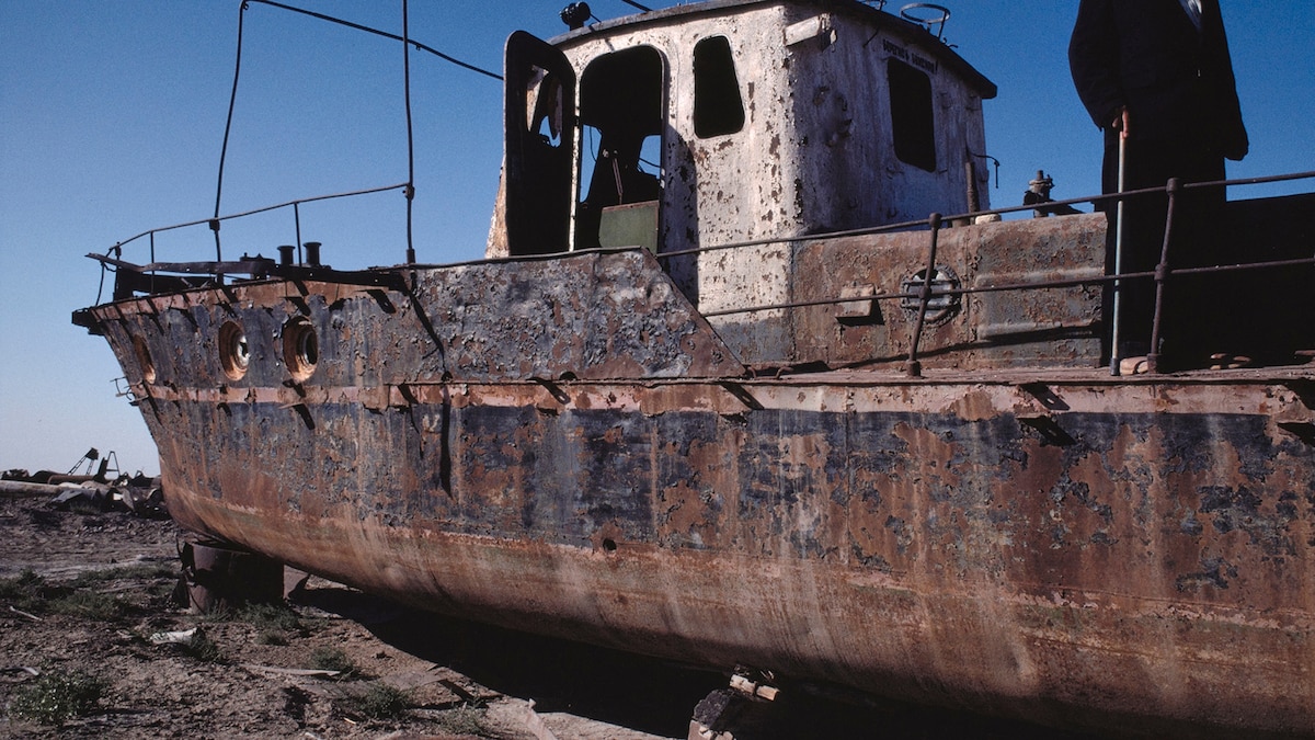 A Soviet sea, killed by an obsession with 'white gold'