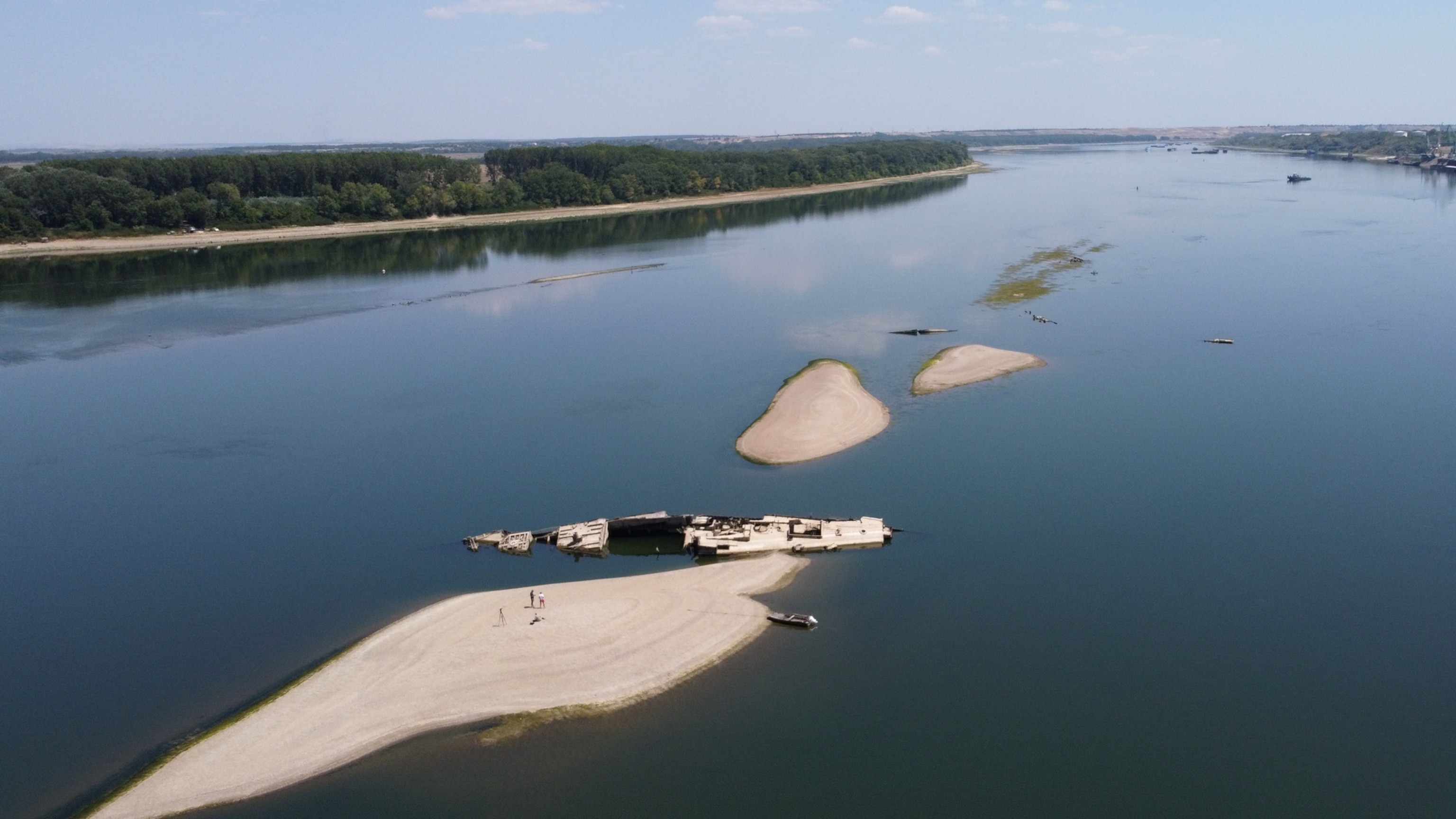 Dozens of Nazi-Era Ships Are Emerging in the Danube. How Did They Get There?