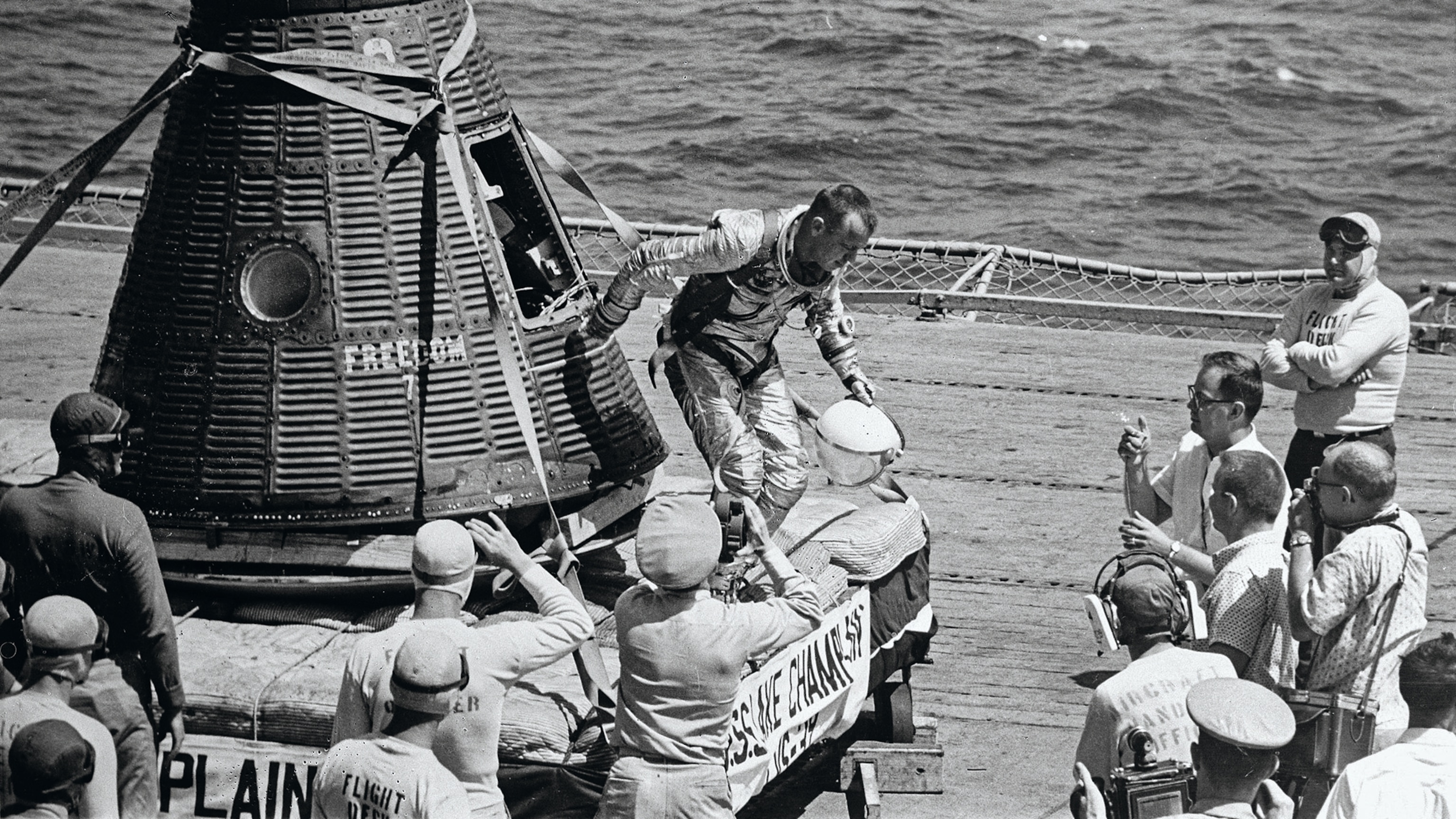 The story of how the first American went to space