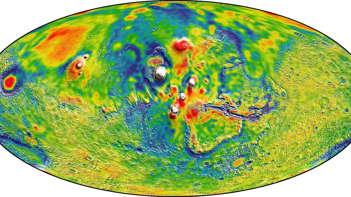 Three Cool Things We’ve Learned From NASA's Mars Gravity Map
