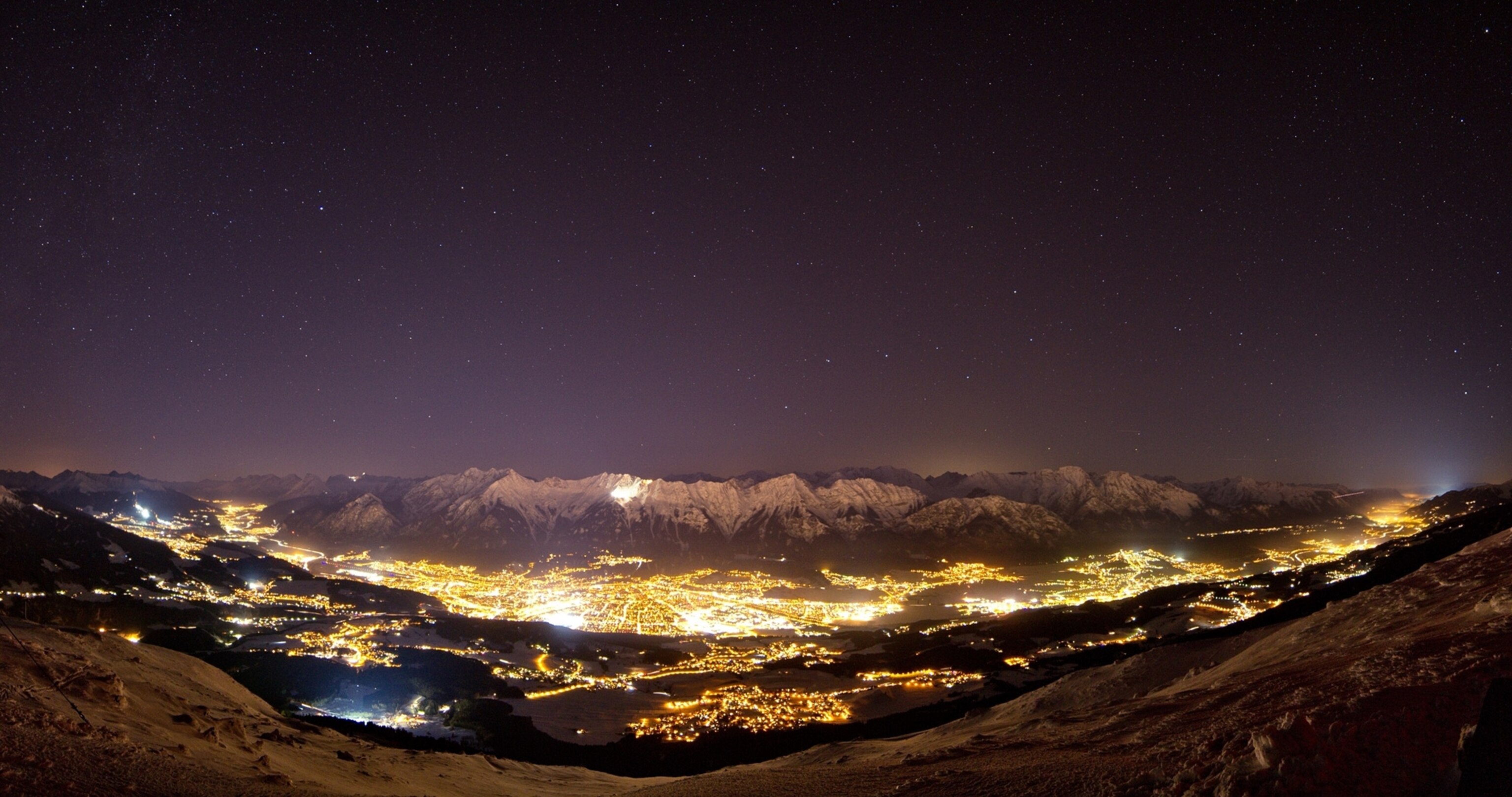 Stars picture: a winning image in the Third International Earth and Sky Photo Contest