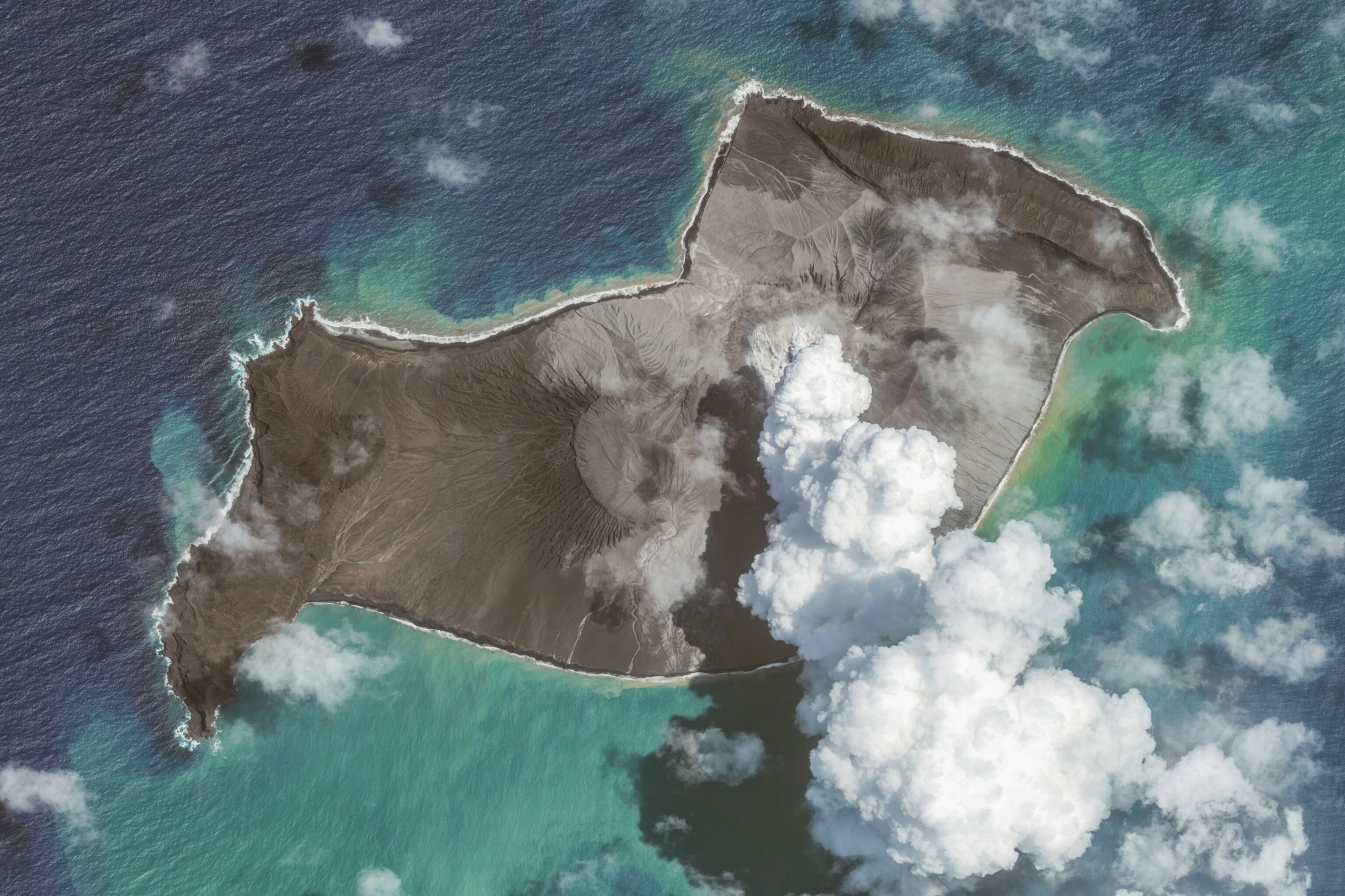 The volcanic explosion in Tonga destroyed an island—and created many