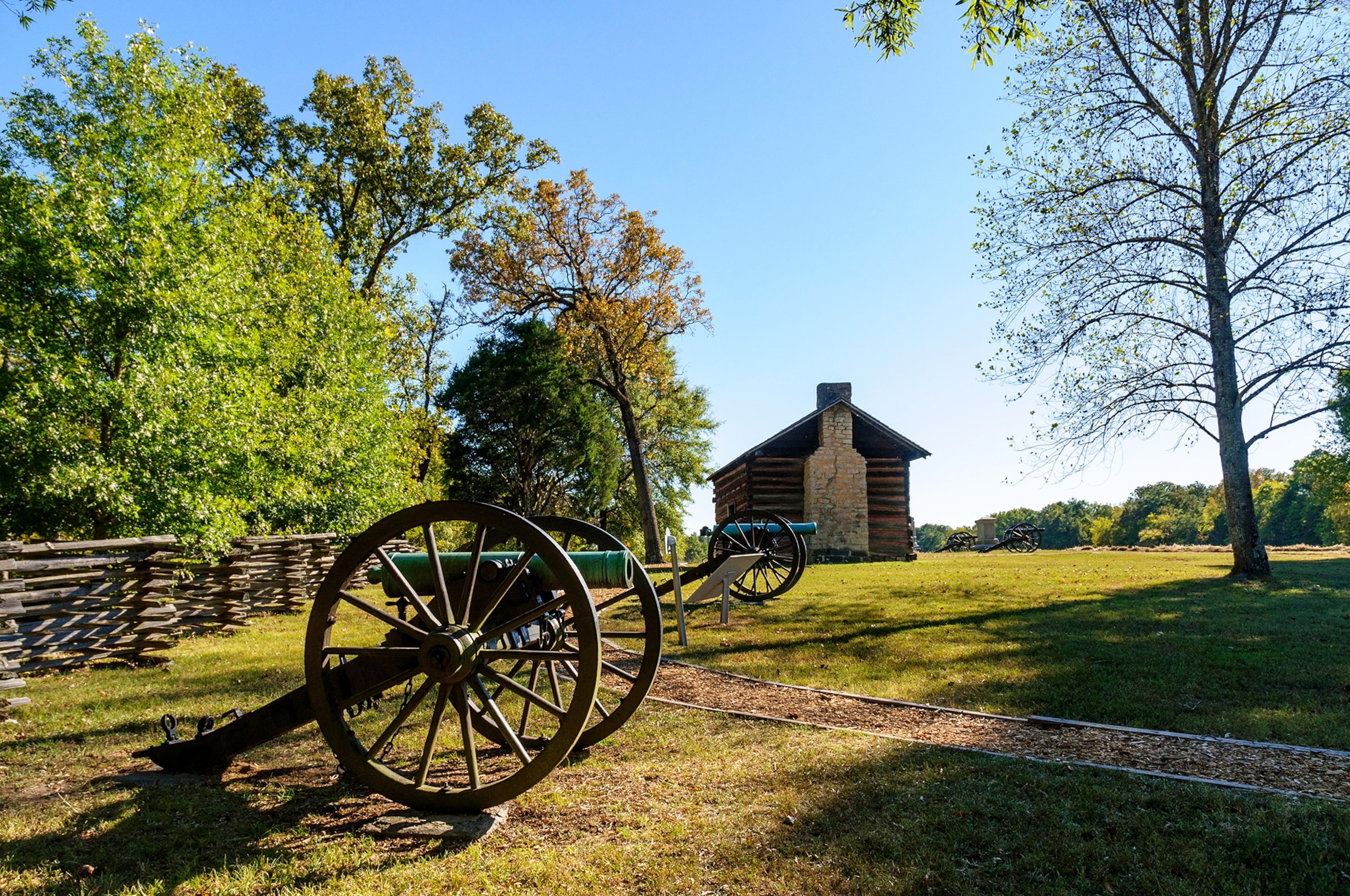 the Chickamauga and Chattanooga National Military Park in Tennessee