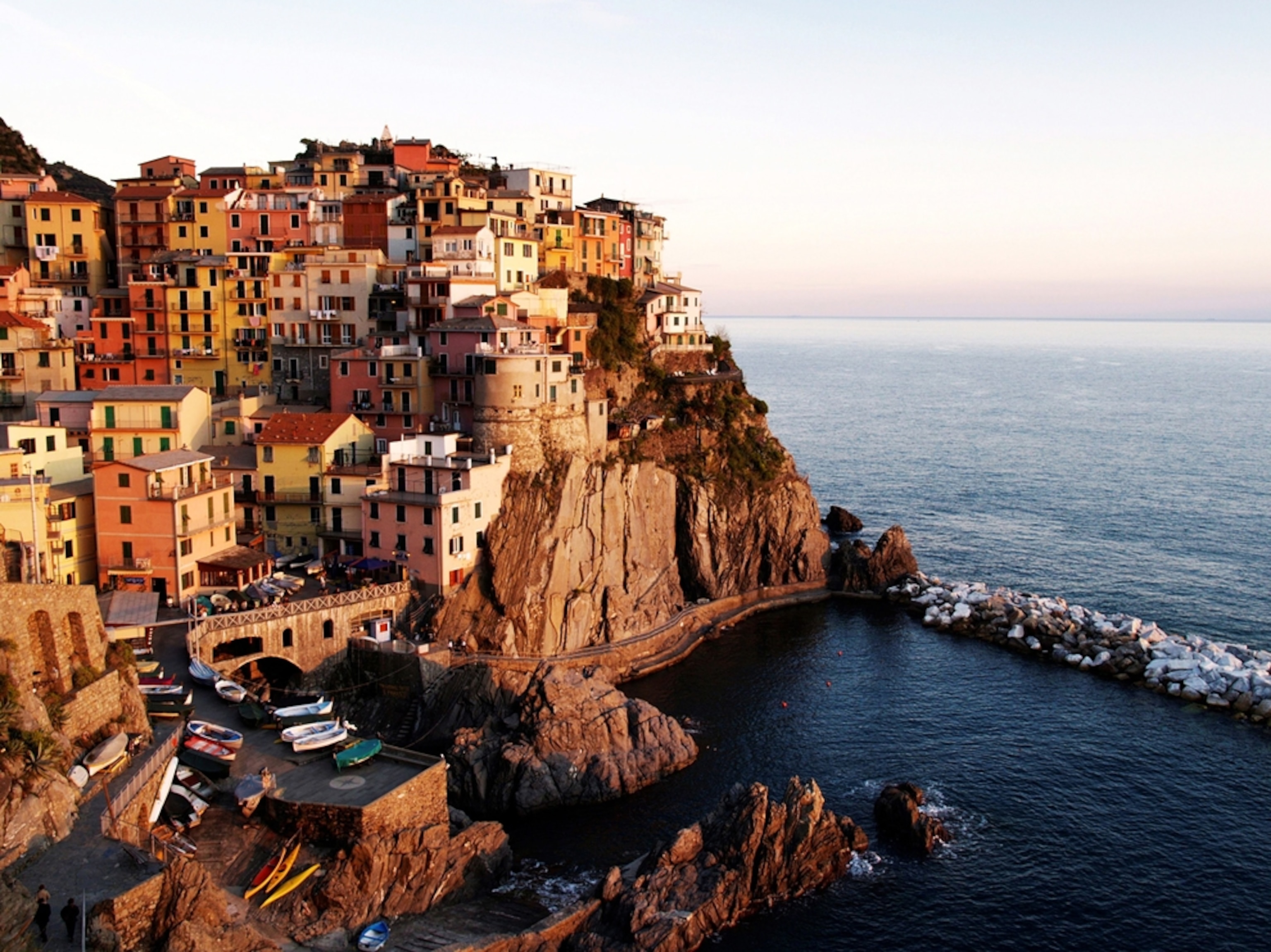 Italy seaside village