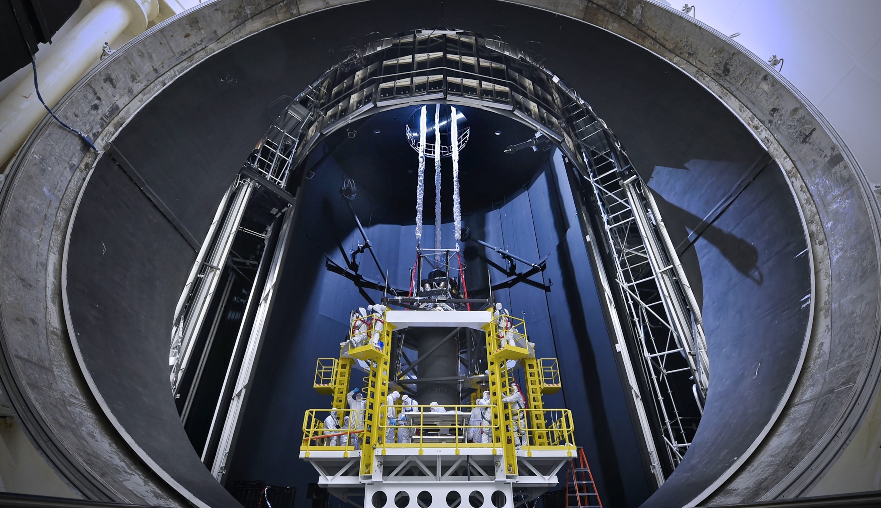 NASA's gigantic space simulation Chamber.