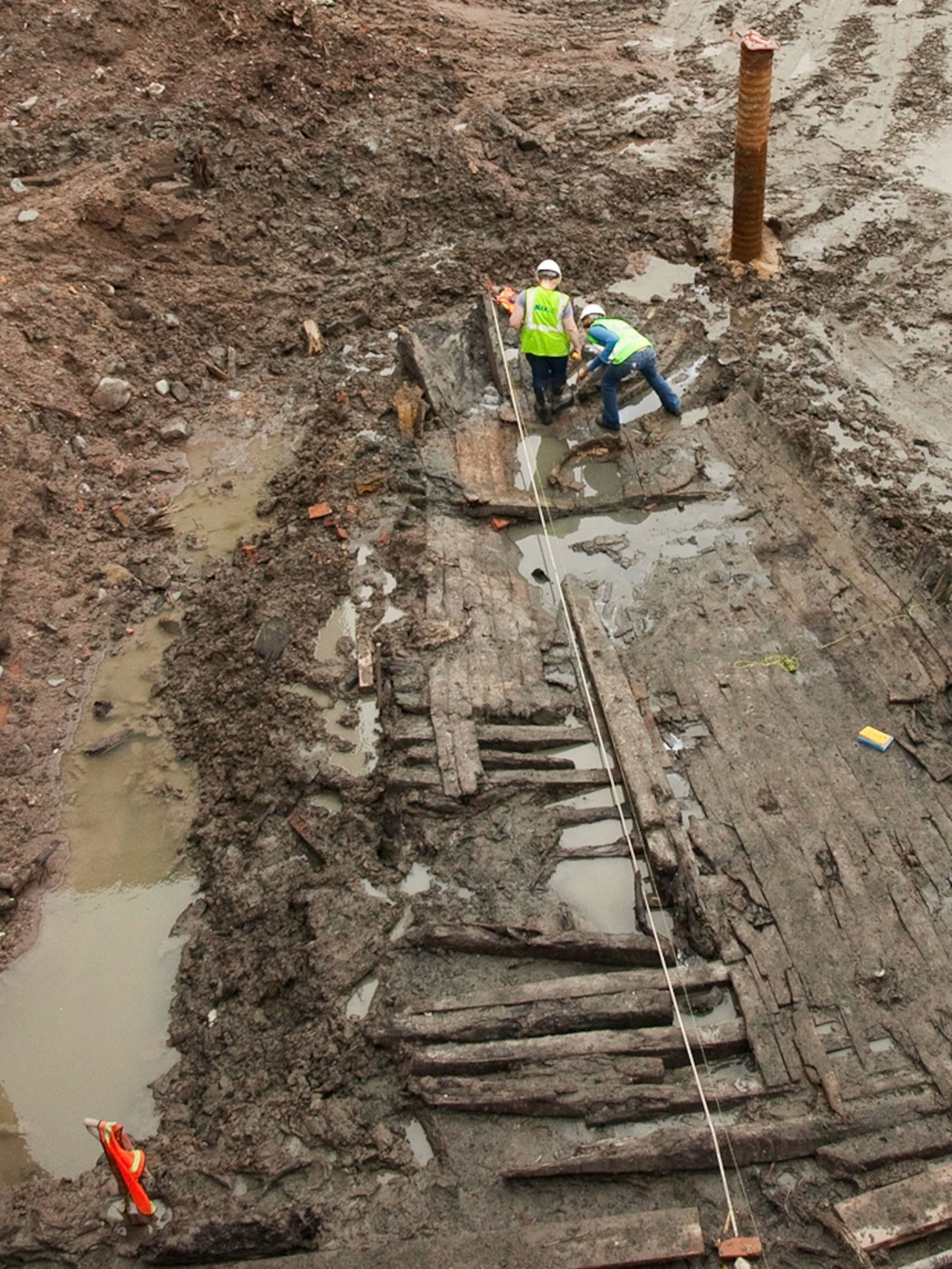 Pictures 18thCentury Ship Found Under 9/11 Site