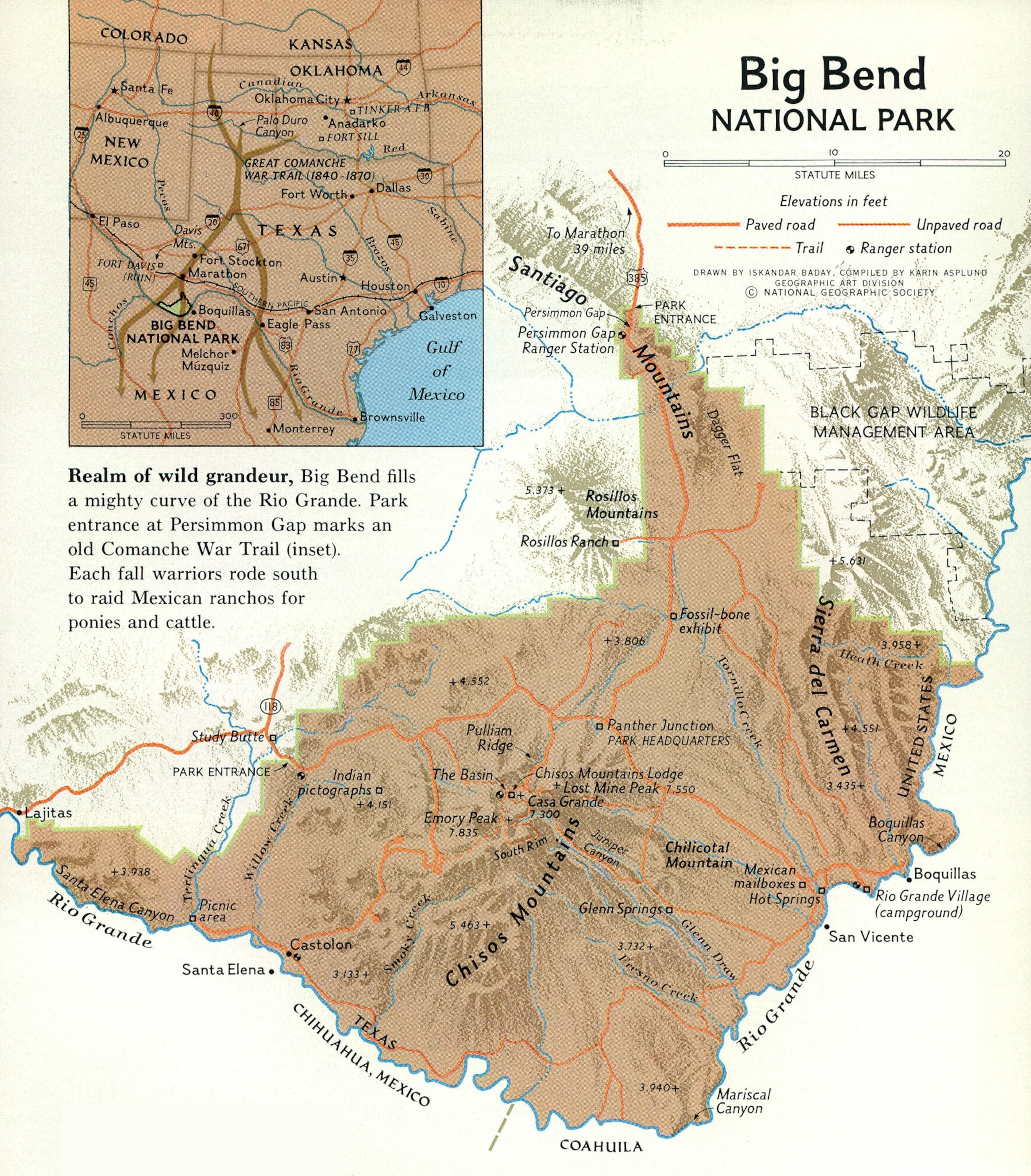 Big Bend National Park in the United States