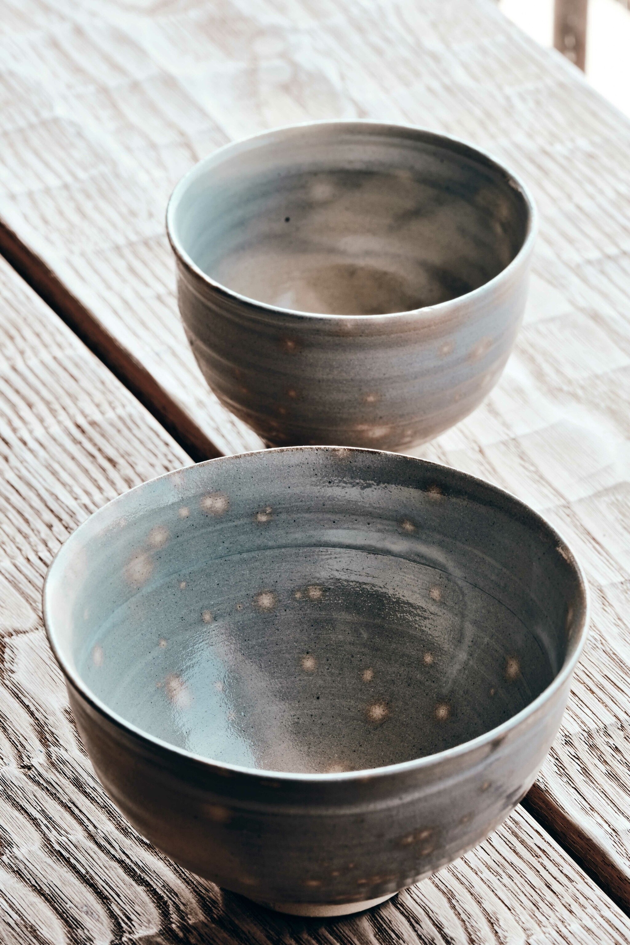 A bowl from which tea is sipped.