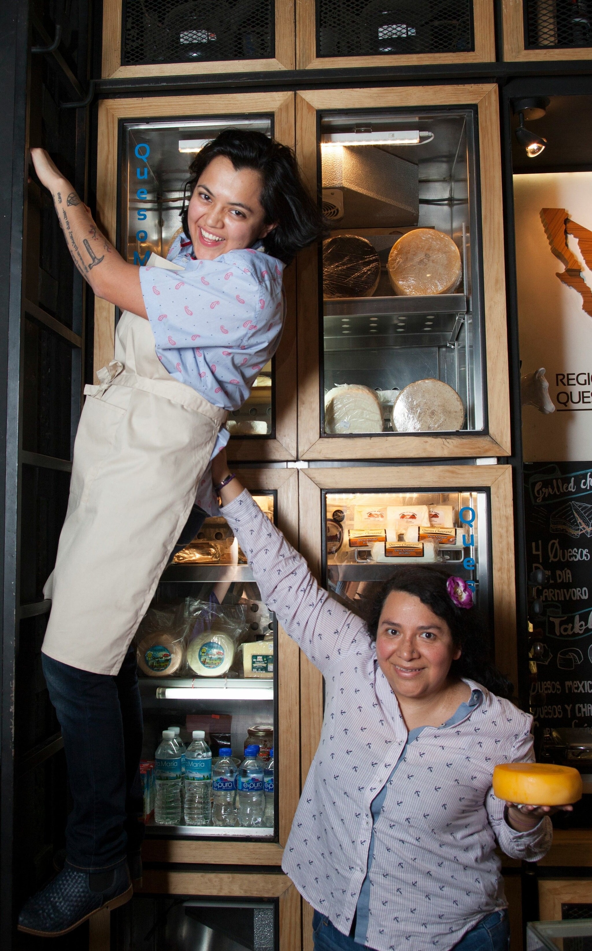 Georgina Yescas and Jessica Fernandez.