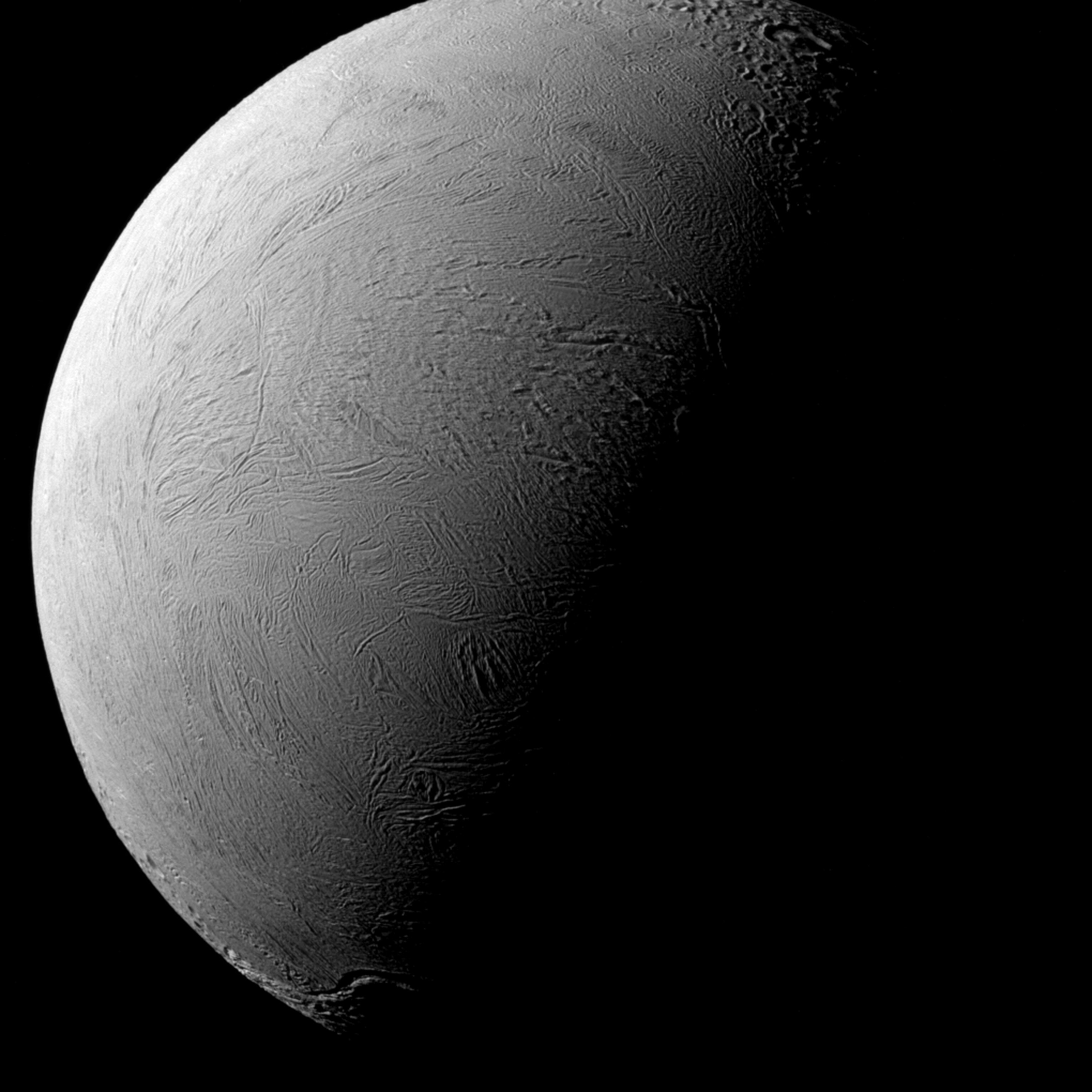 Saturn's moon Enceladus