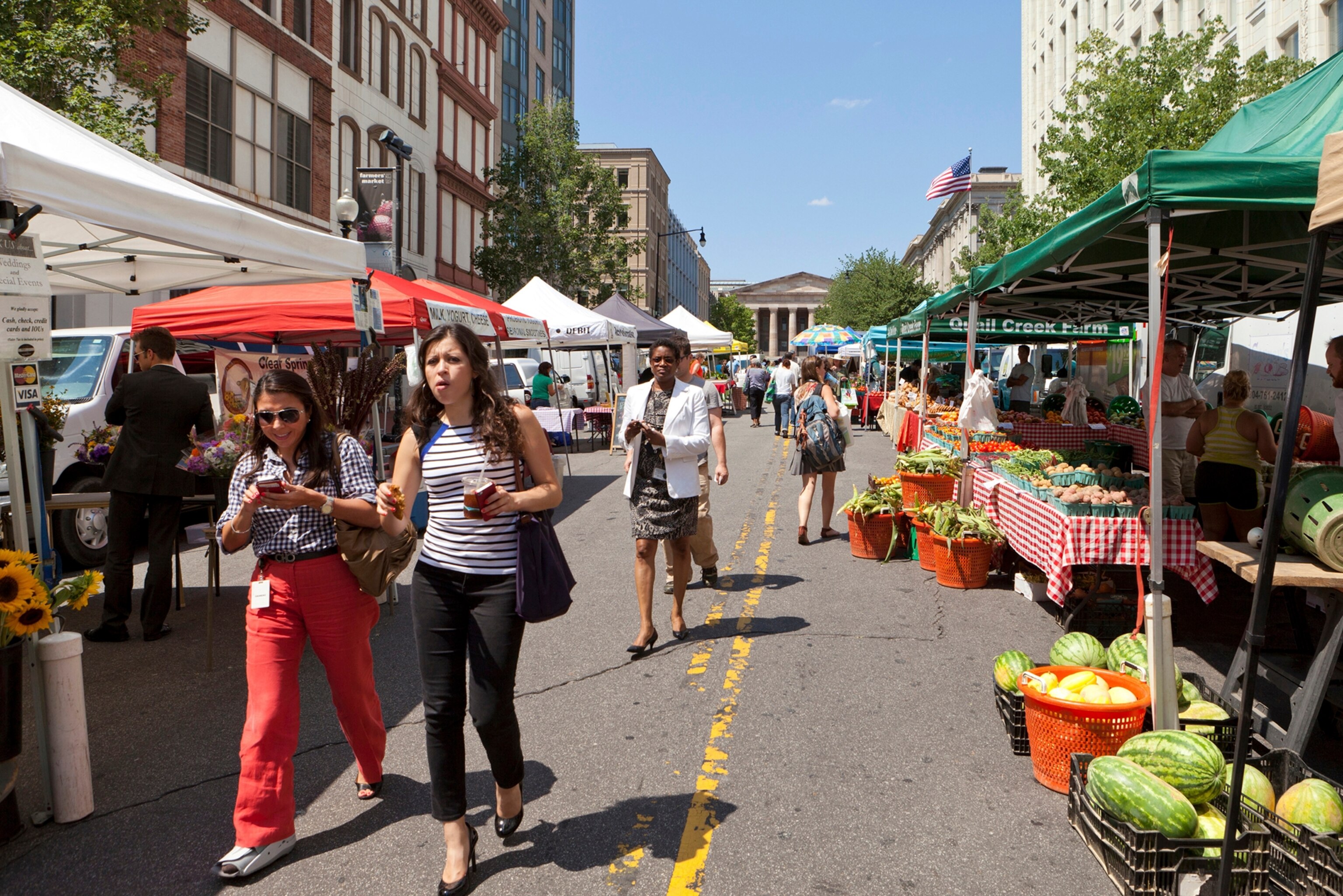 a street festival in Washington, D.C.