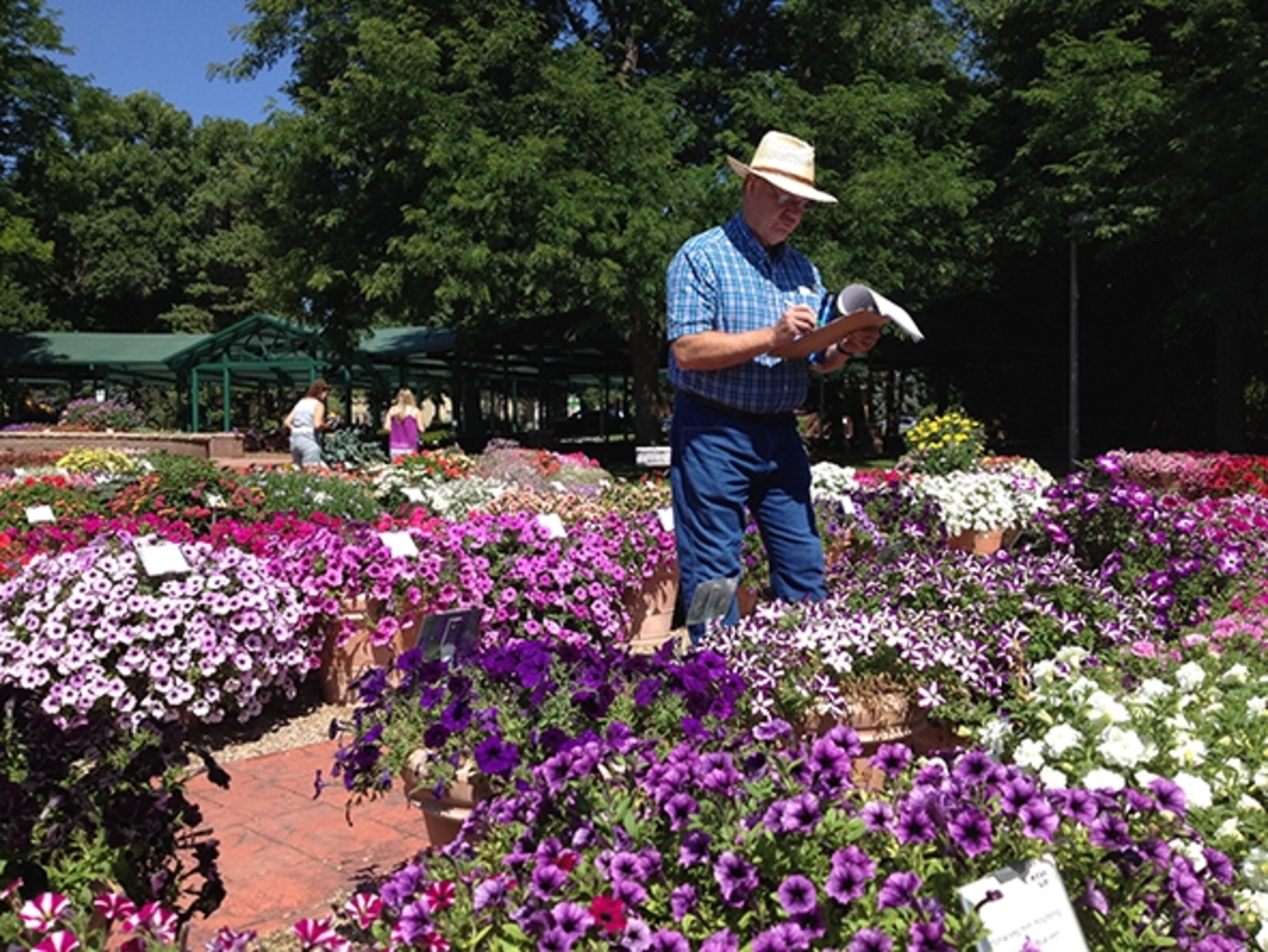CSU’s Flower Trial Garden (Photograph by Robert Reid)