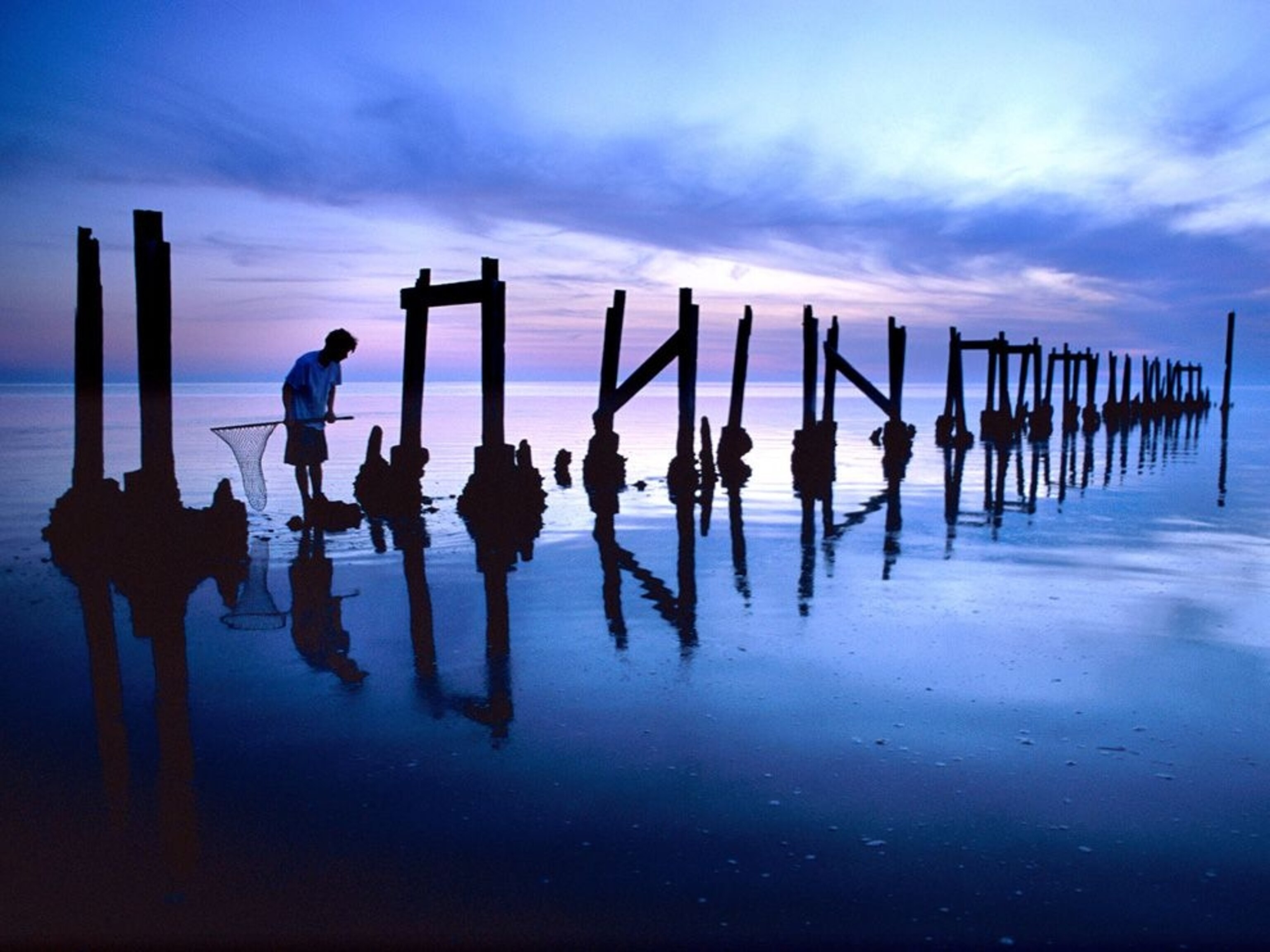 Fishing in the St. Mark’s National Wildlife Refuge.