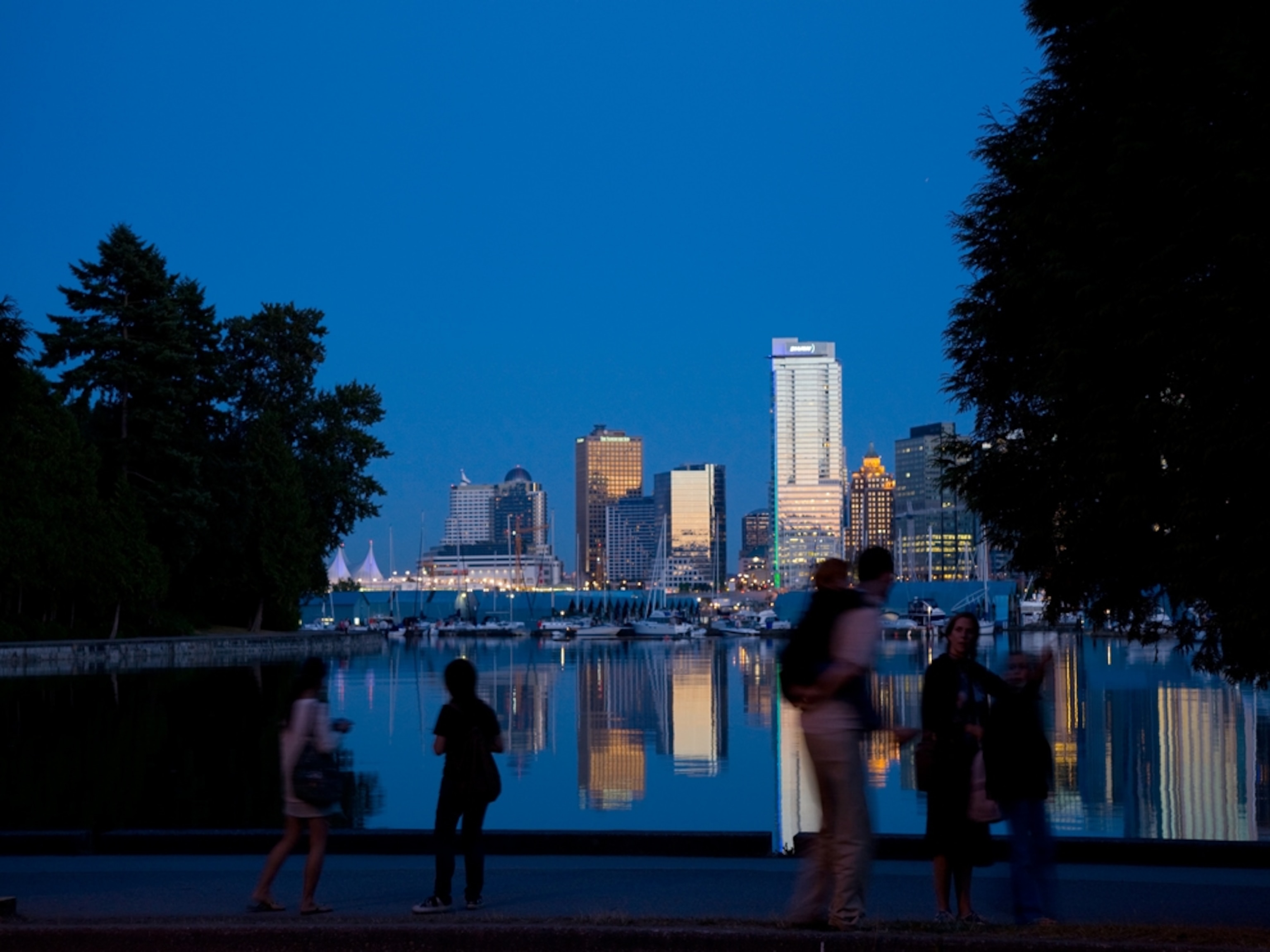 Vancouver at night