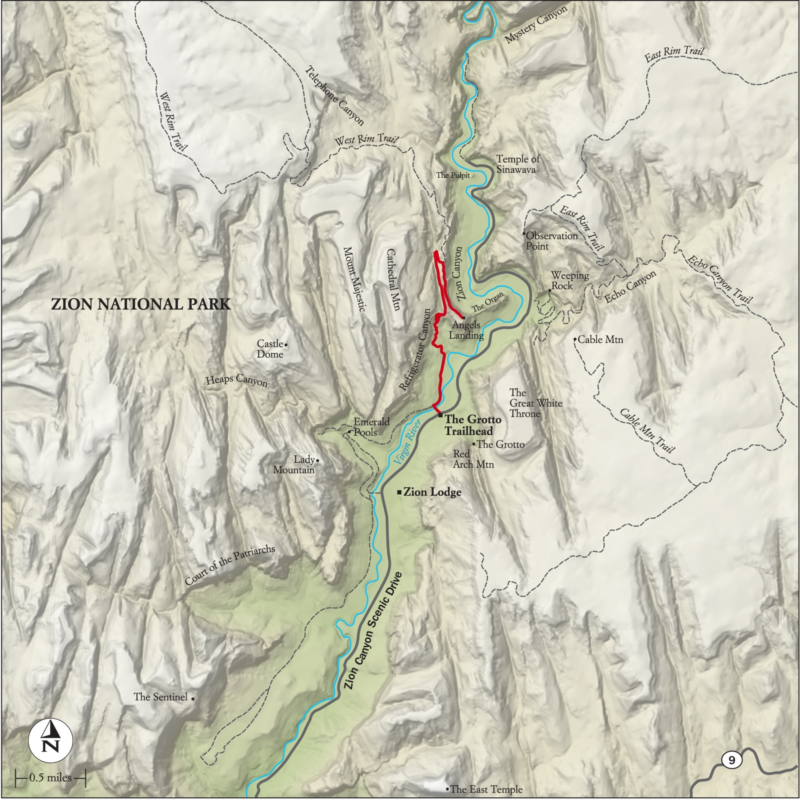 Best Zion National Park Hike Trail - Zion2 Square