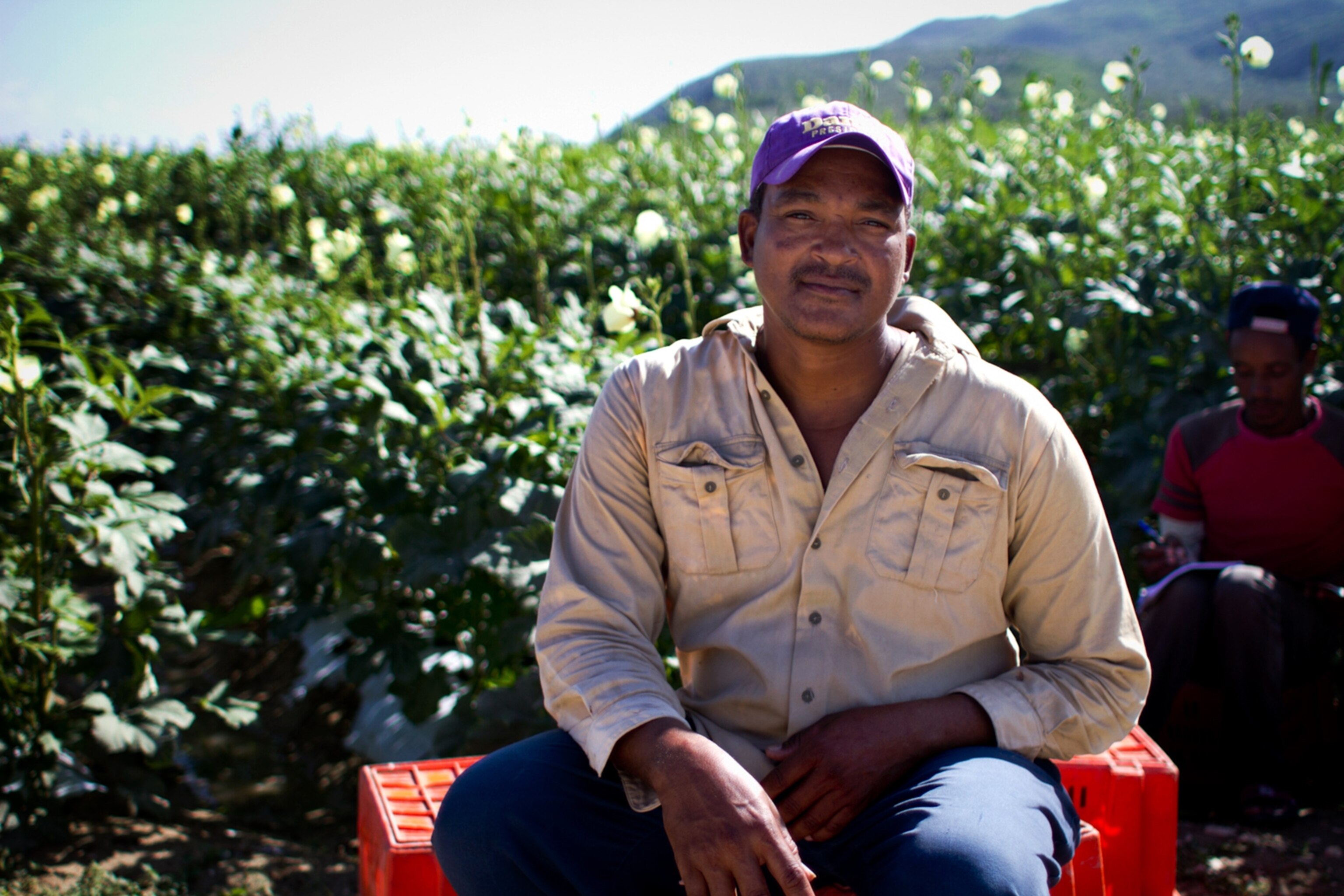 A farmer by trade, Demetrio began illegally producing charcoal when Lake Enriquillo