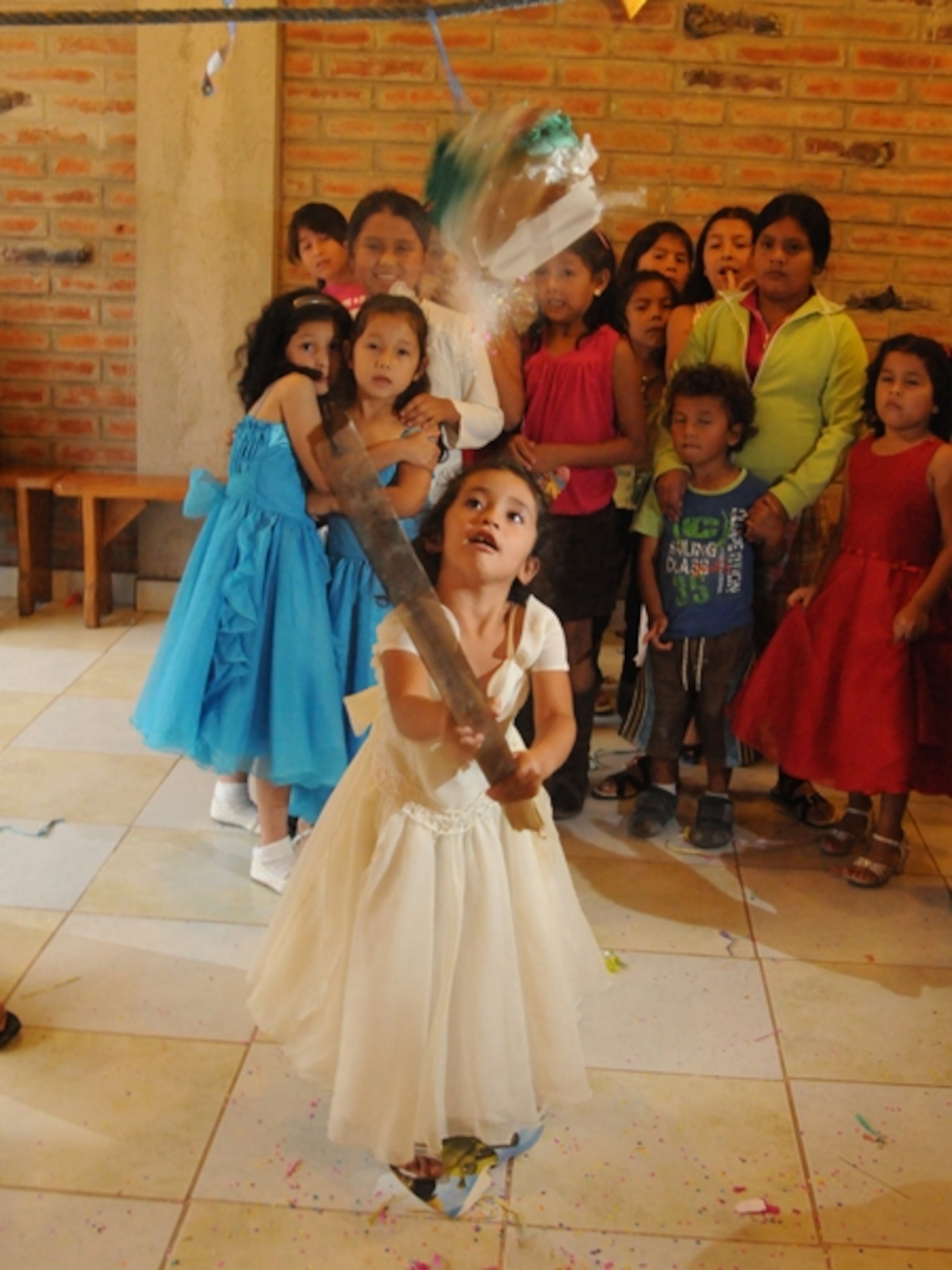 Birthday celebration, Mindo, Ecuador