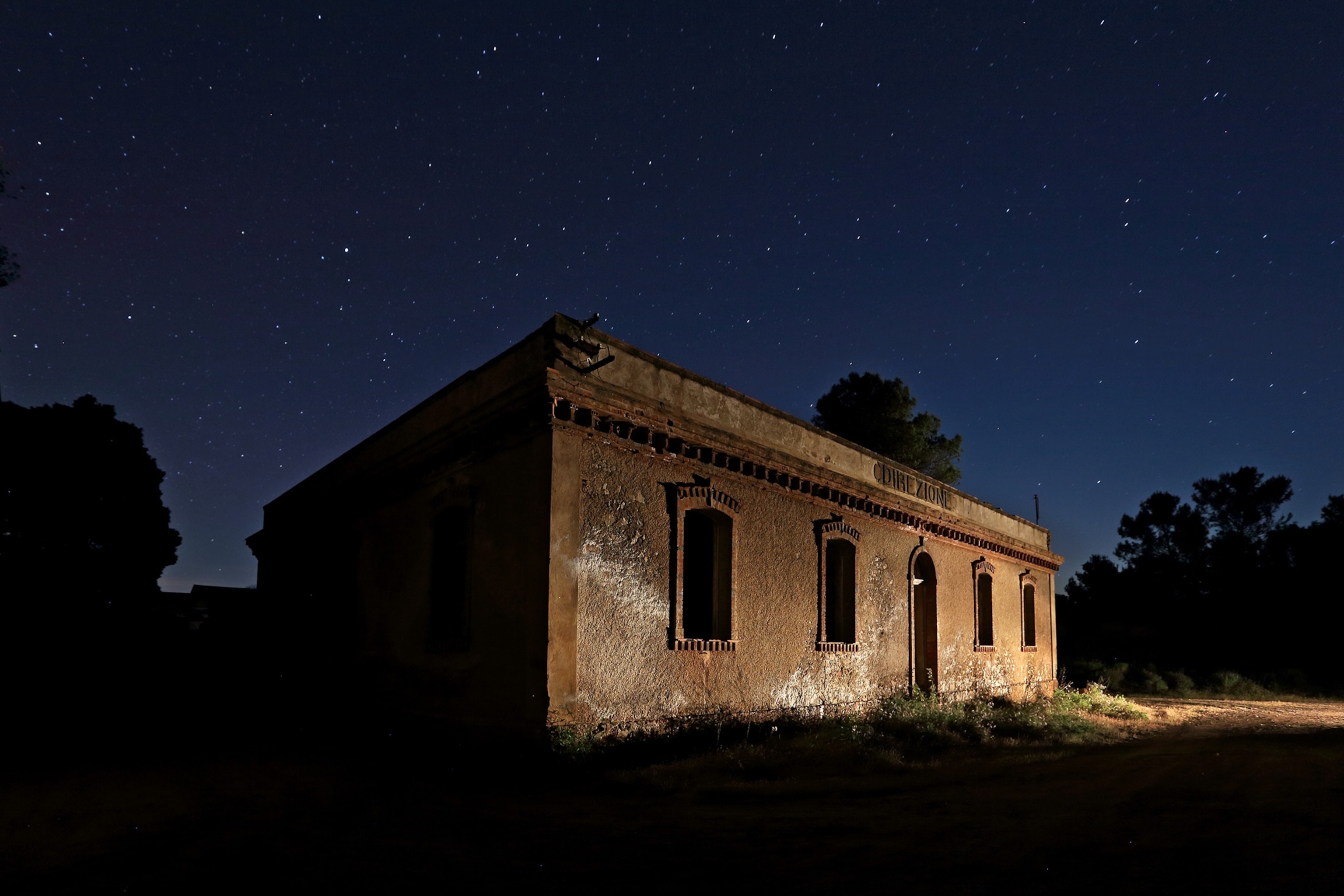 an abandoned village in Italy