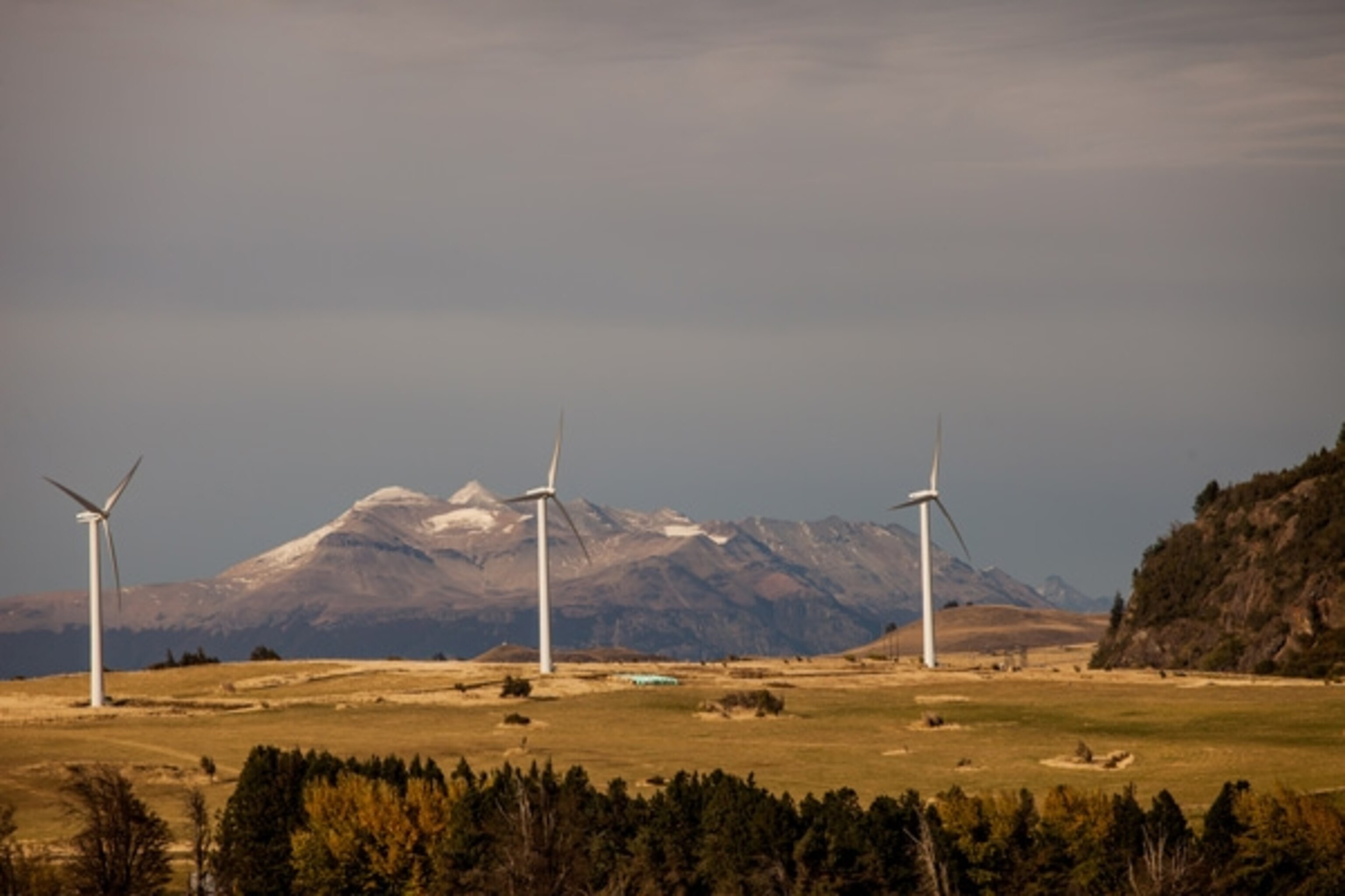 Wind Farms in Patagonia, Chile; Photograph by James Q. Martin
