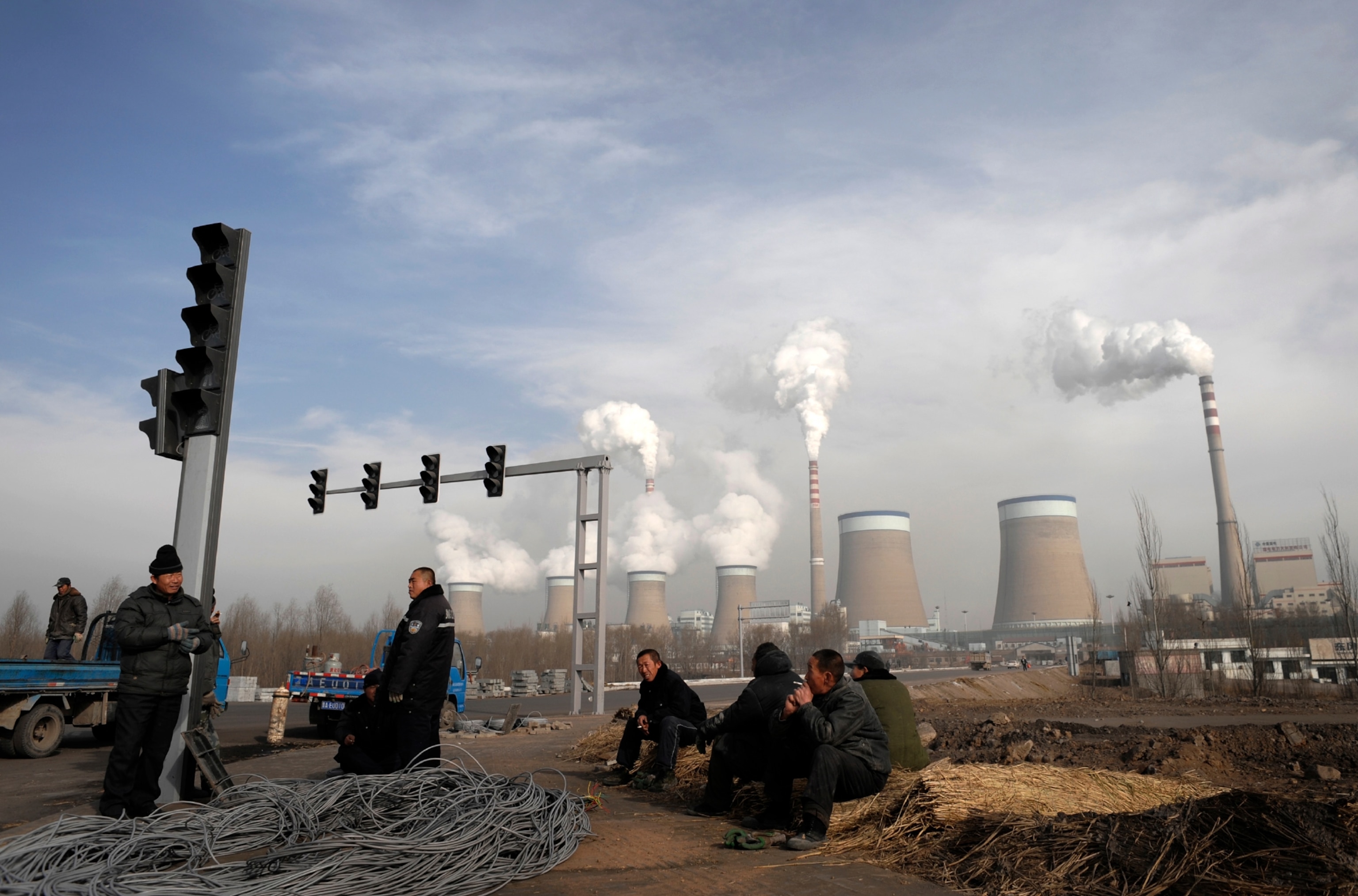 a coal power plant in china