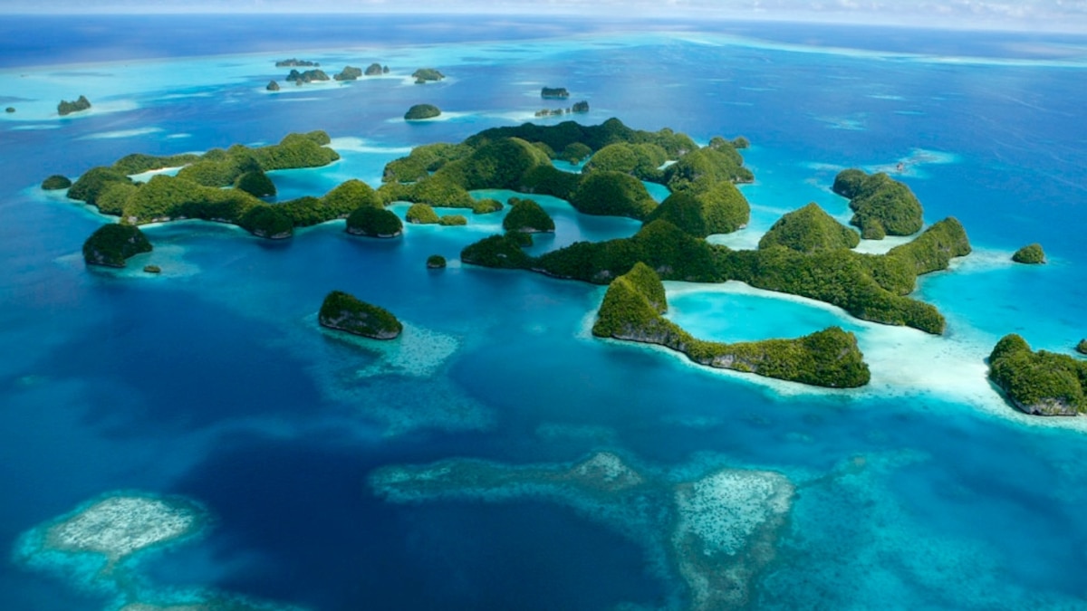 Пластиковые острова фото Palau Photos - National Geographic