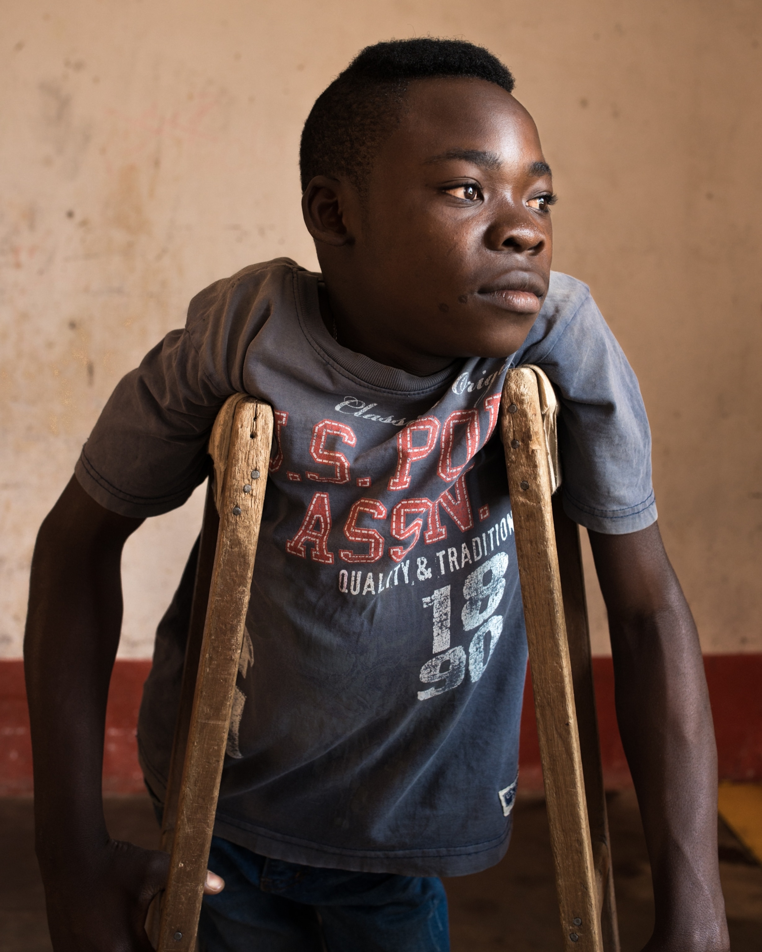 An orphan in the DRC