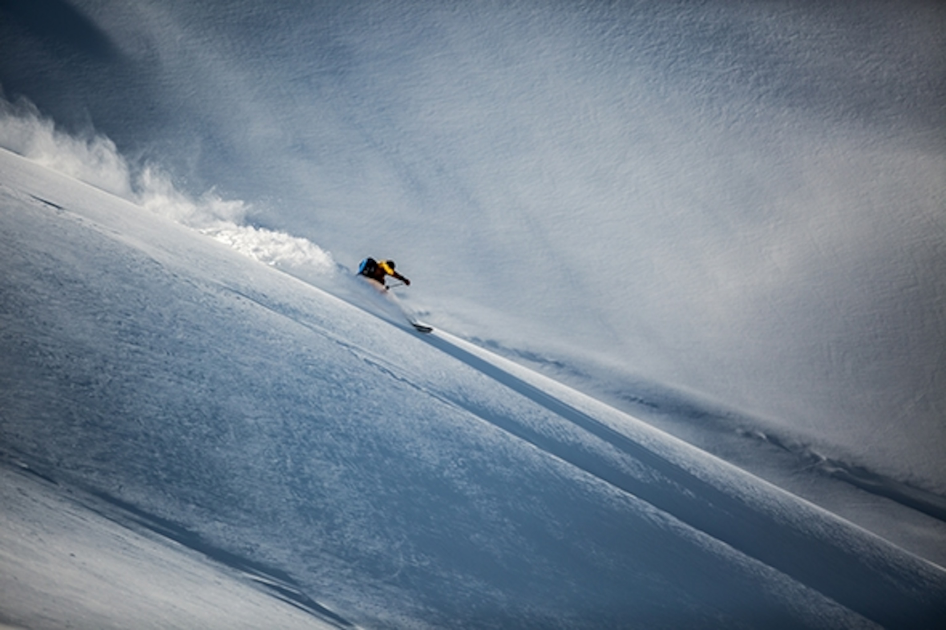 Ptor Spricenieks has been skiing for 45 years, but after discovering all the ski possibilities in the unexplored mountains of Kyrgyzstan just six years ago, its like he is a child again; Photograph by Zoya Lynch