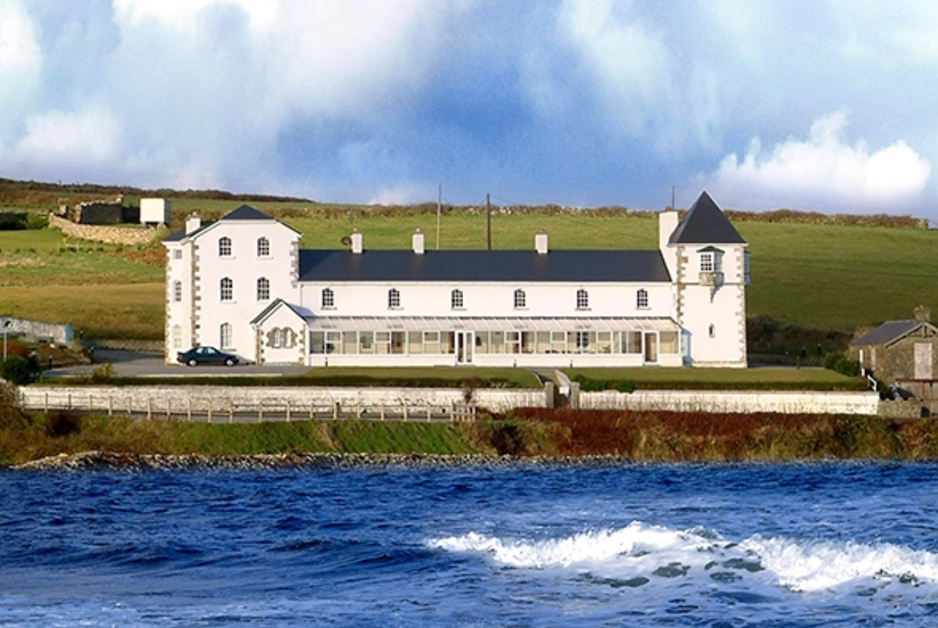 The Stella Maris Country House sits next to the Atlantic Ocean in County Mayo. (Photograph courtesy Stella Maris)