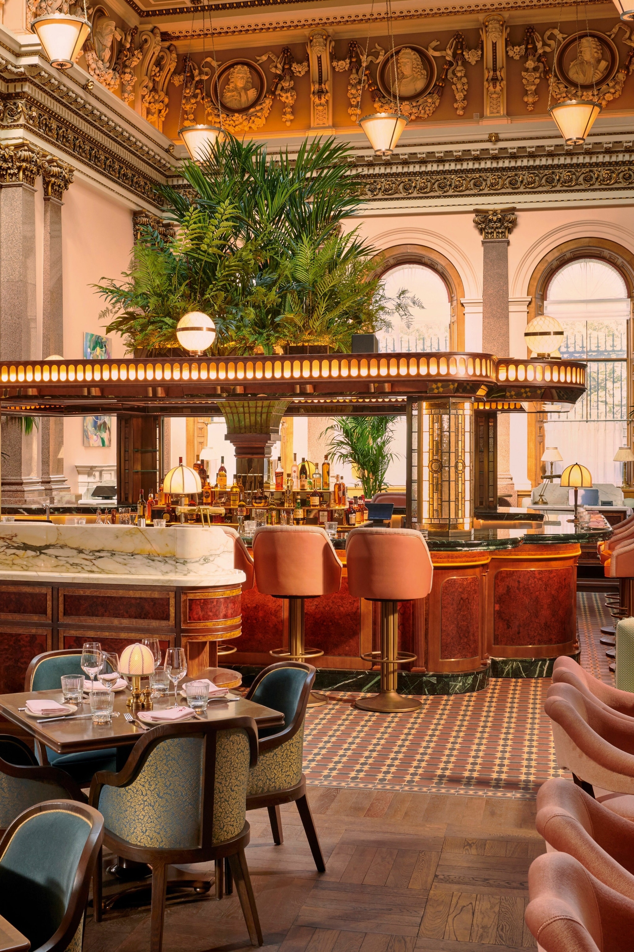 The Spence Bar at Gleneagles Townhouse.