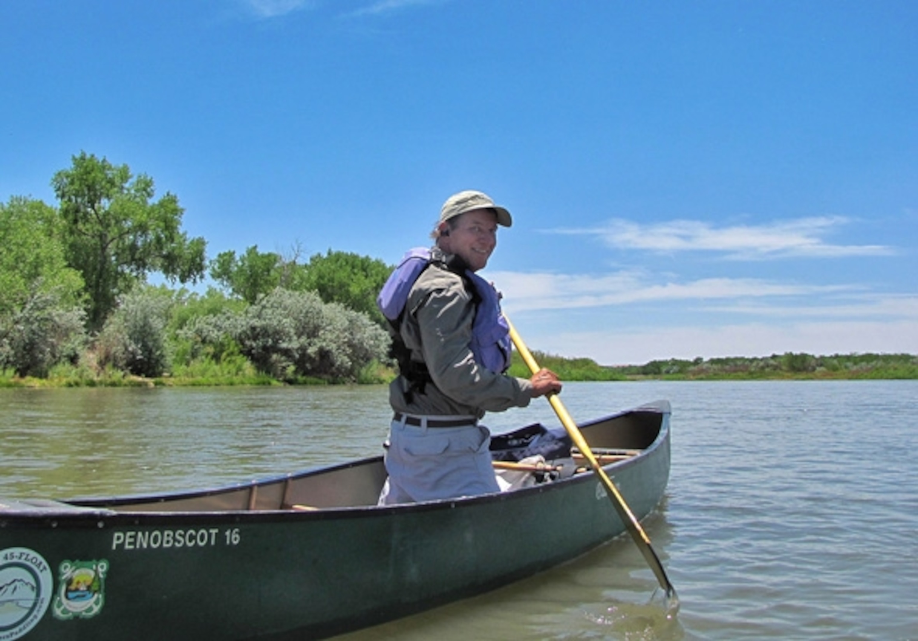 Paddling the Rio Grande