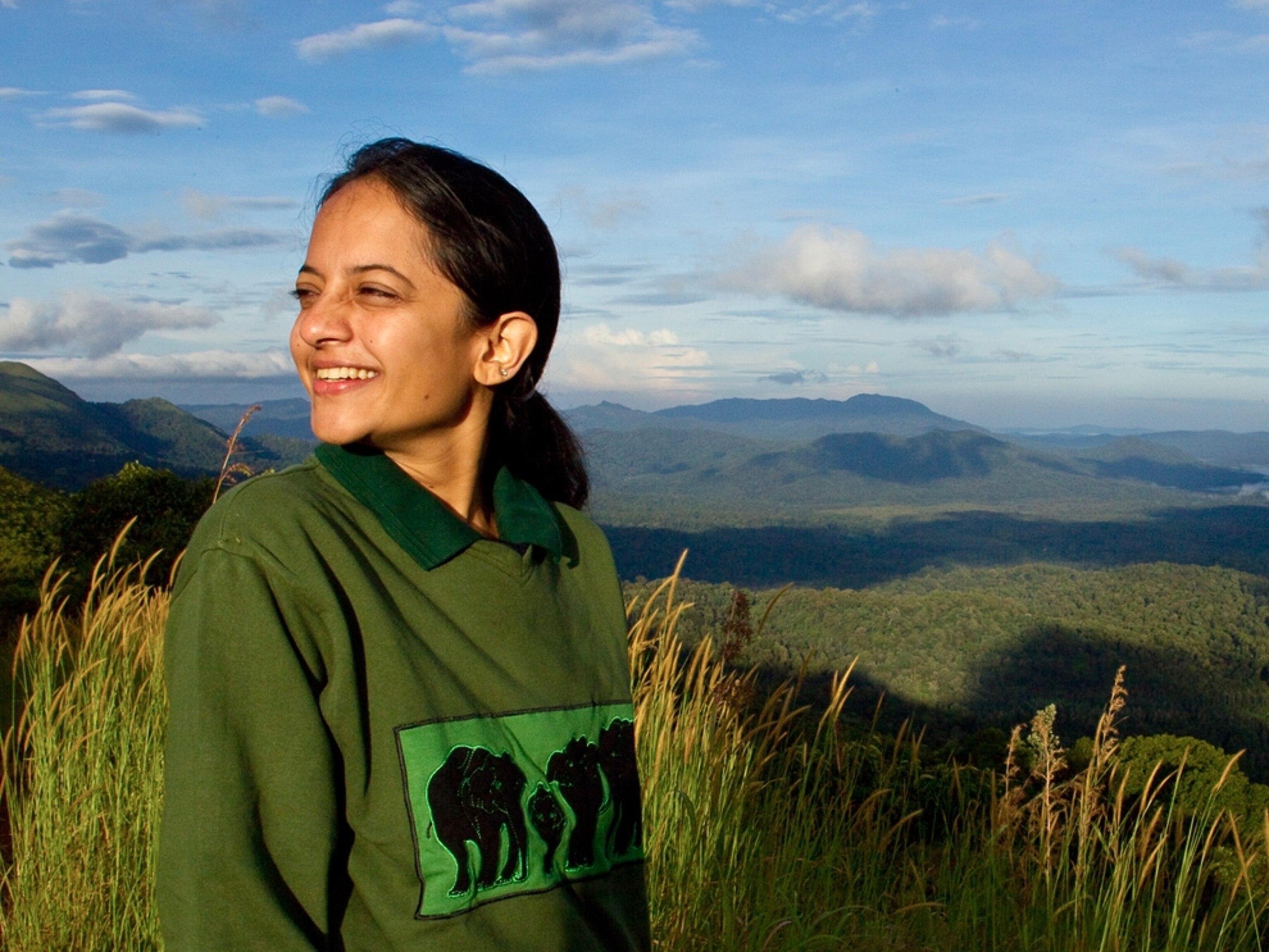 Karanth Krithi picture: conservation biologist received 10,000th National Geographic grant