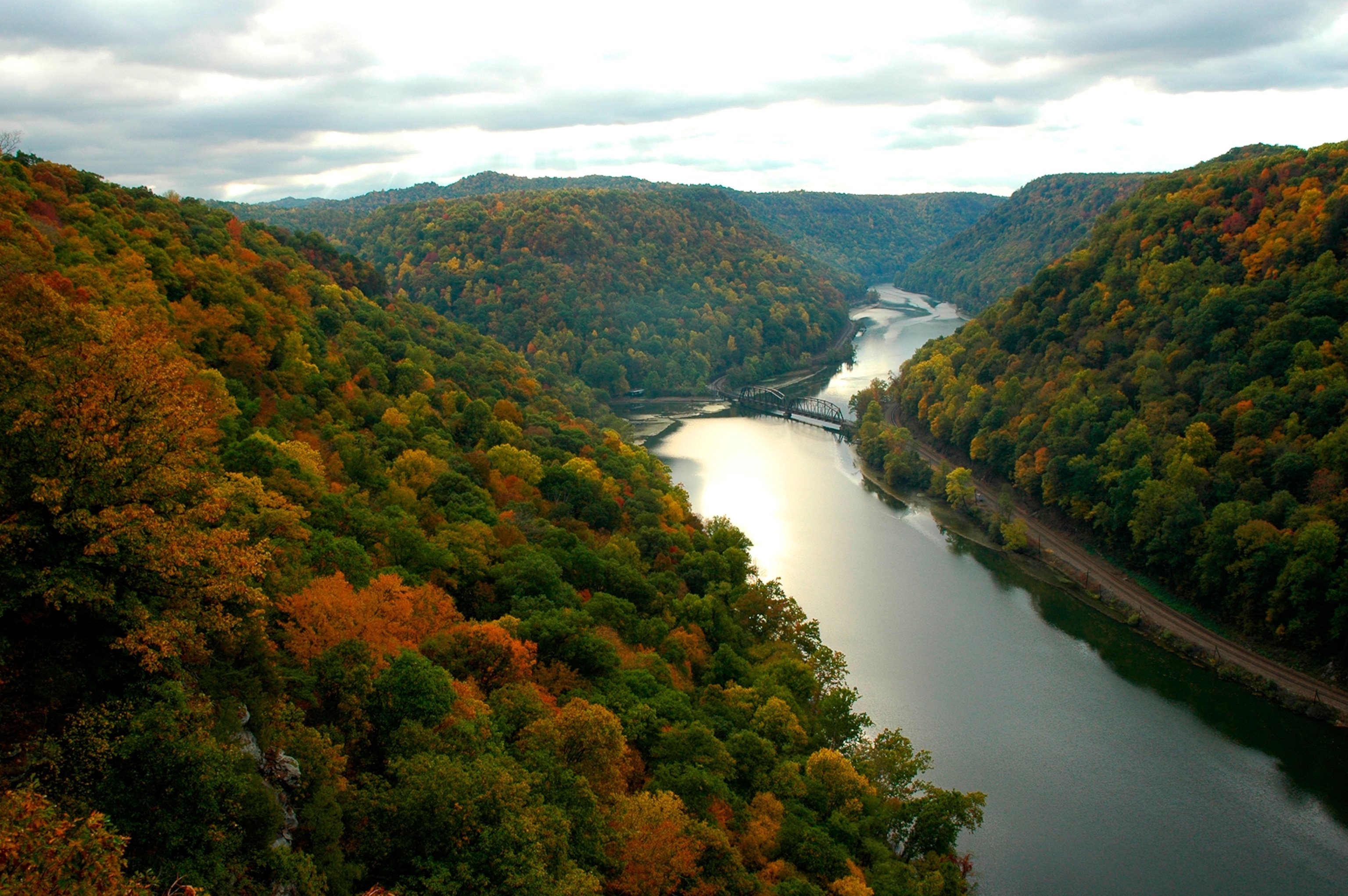 New River Gorge National River in West Virginia