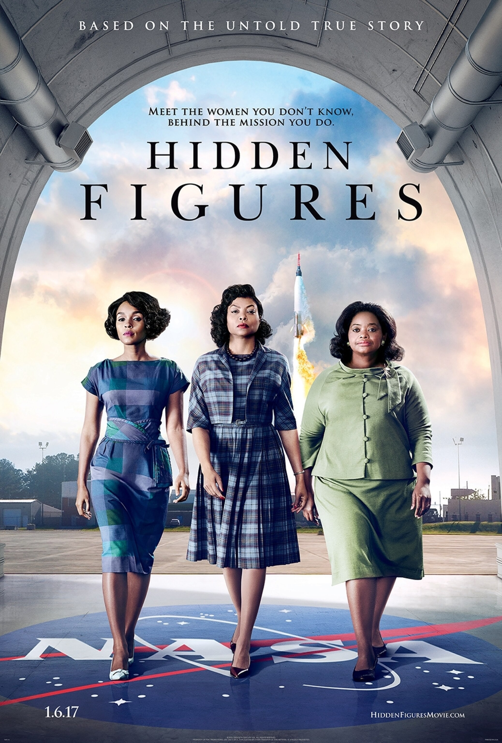 movie poster for Hidden Figures