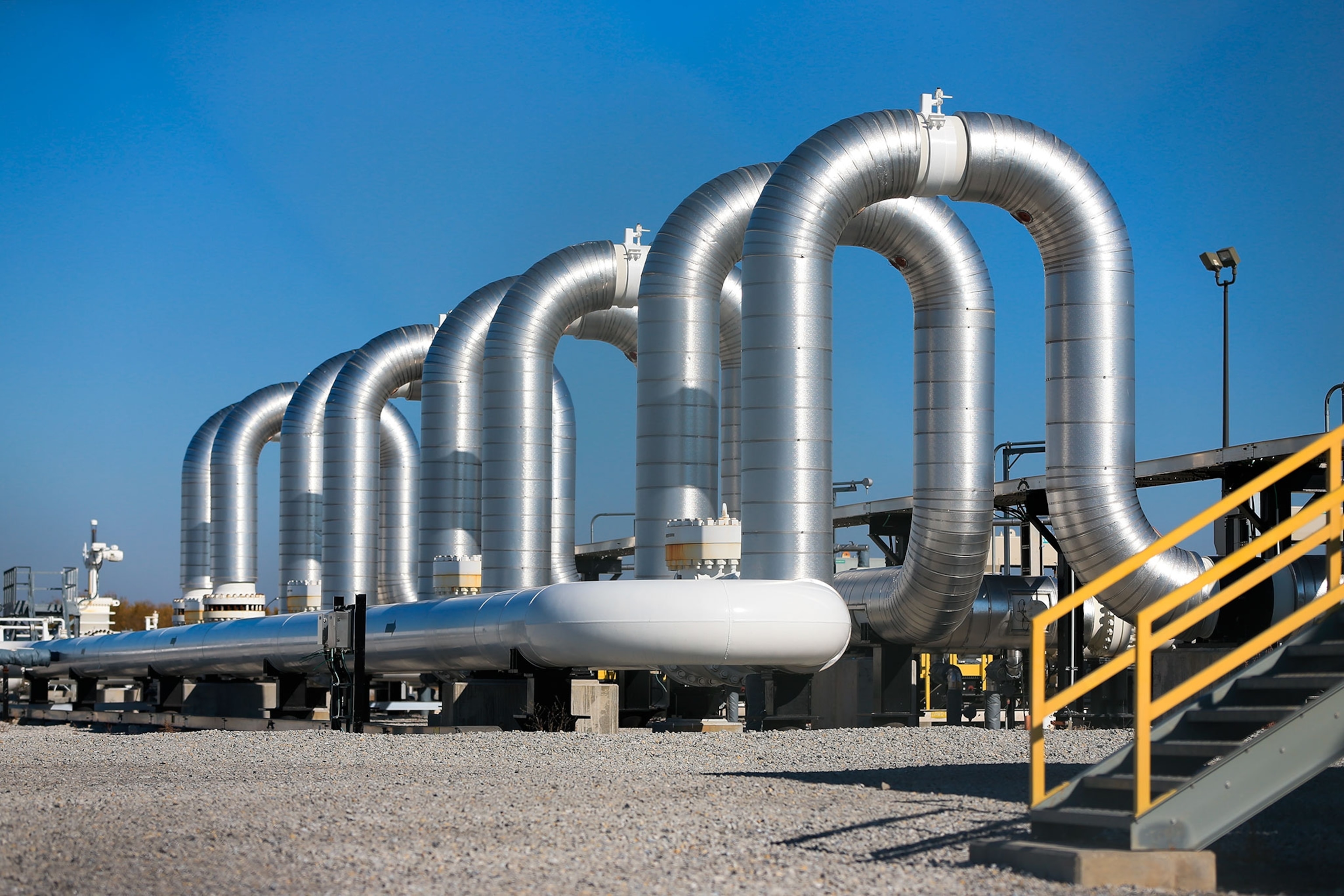 a Keystone pumping station